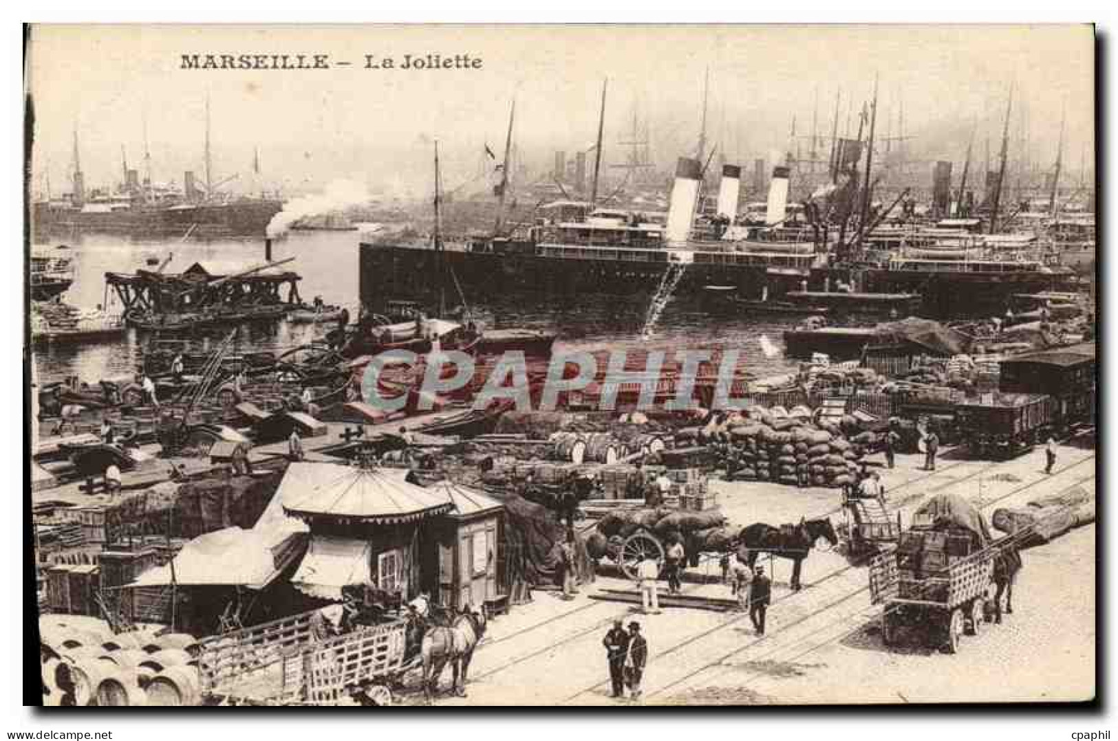 CPA Marseille la Joliette