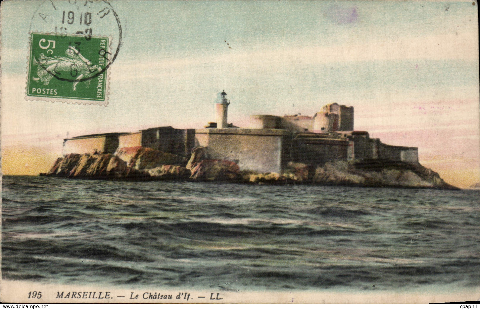CPA Marseille le Chateau d'If