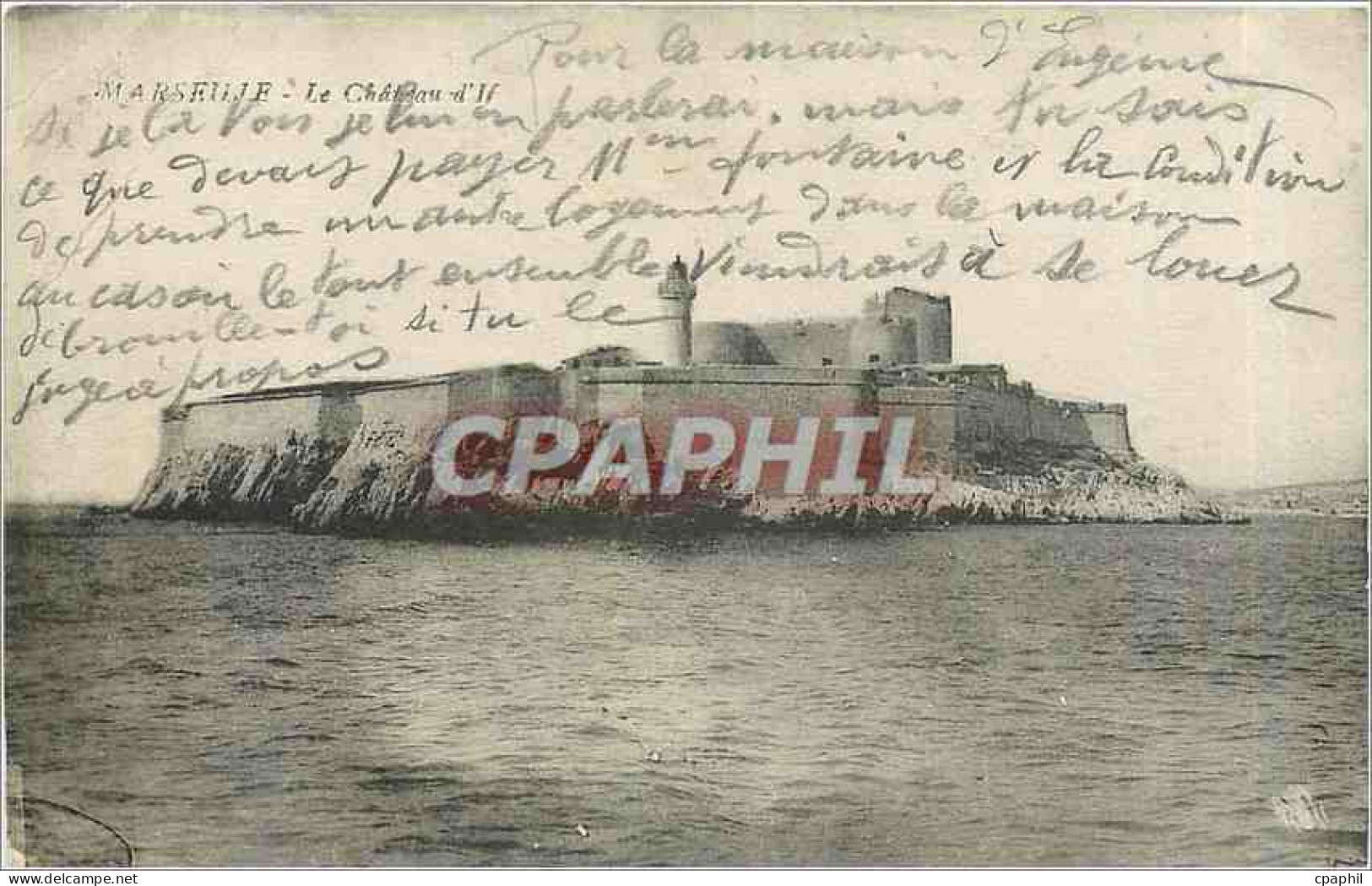 CPA Marseille Le Chateau d'If