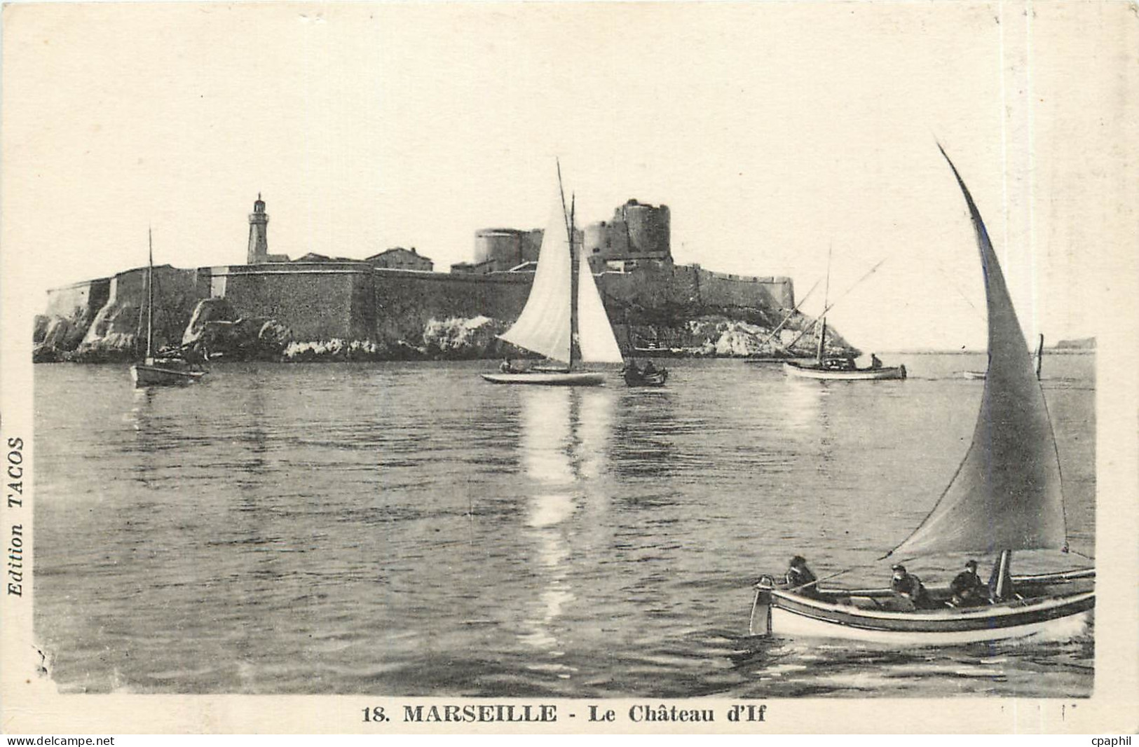 CPA Marseille Le Chateau d'If