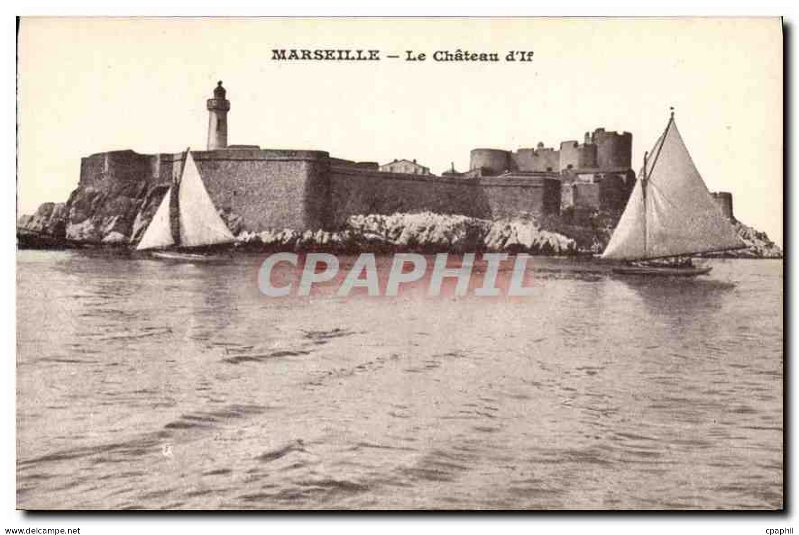 CPA Marseille Le Chateau d'If