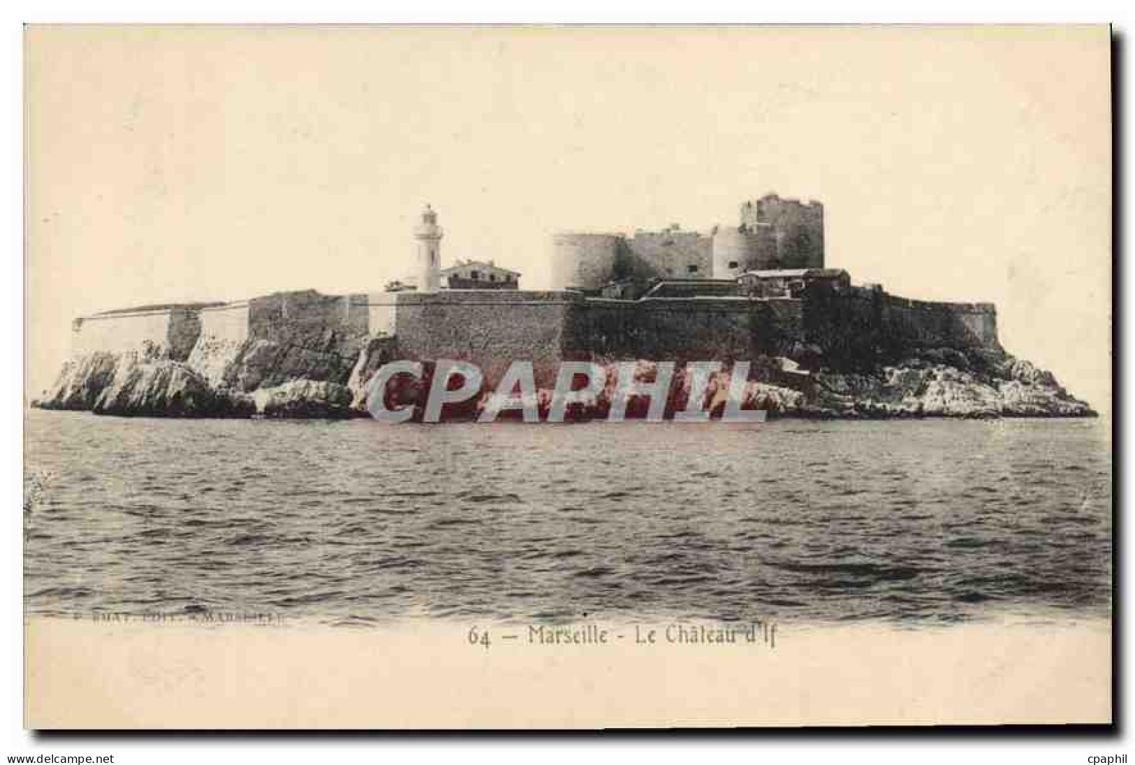 CPA Marseille Le Chateau d'If