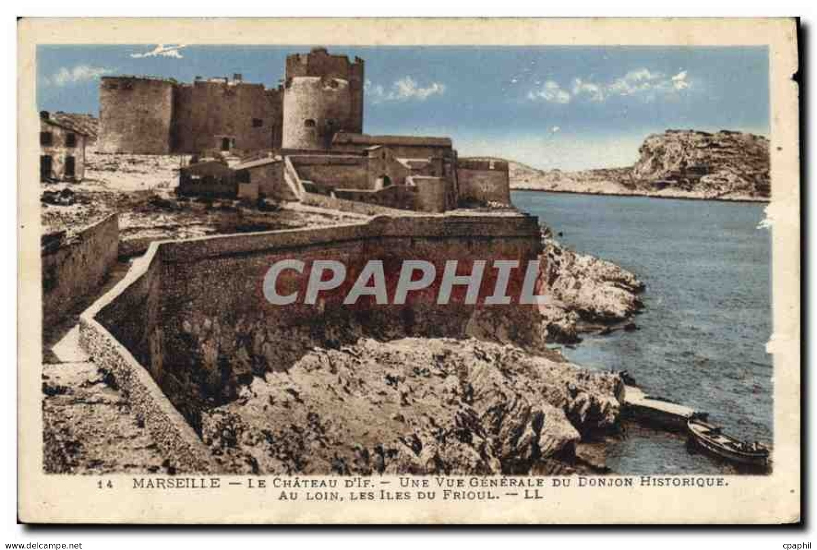CPA Marseille Le Chateau d'If