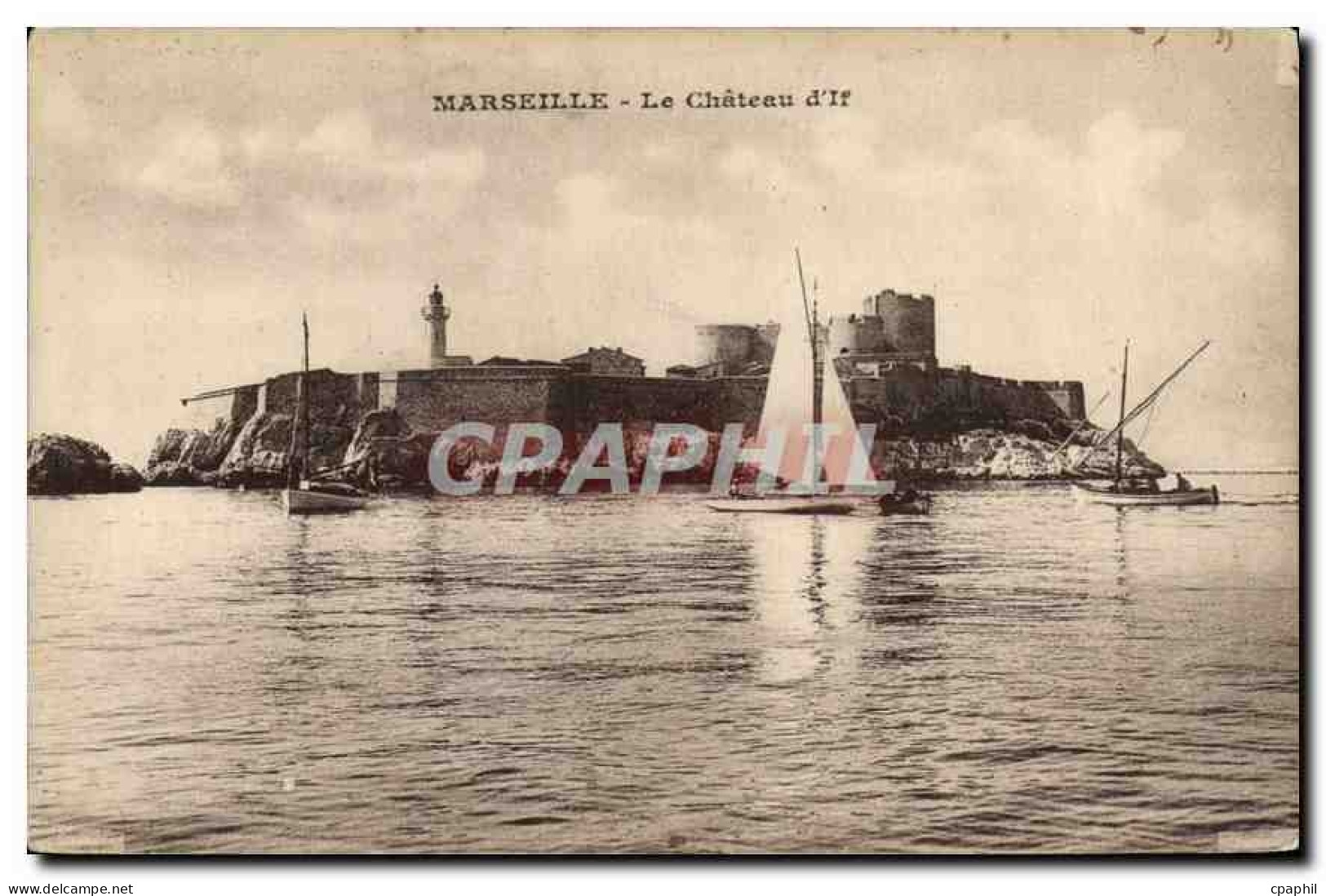 CPA Marseille Le Chateau d'If