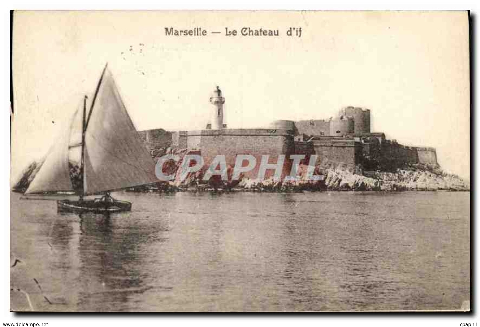 CPA Marseille Le Chateau d'If
