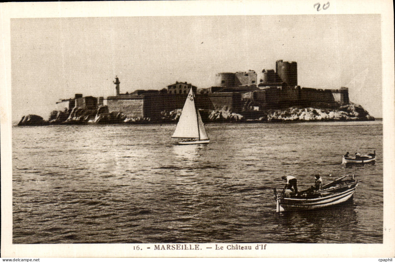 CPA Marseille le Chateau d'If