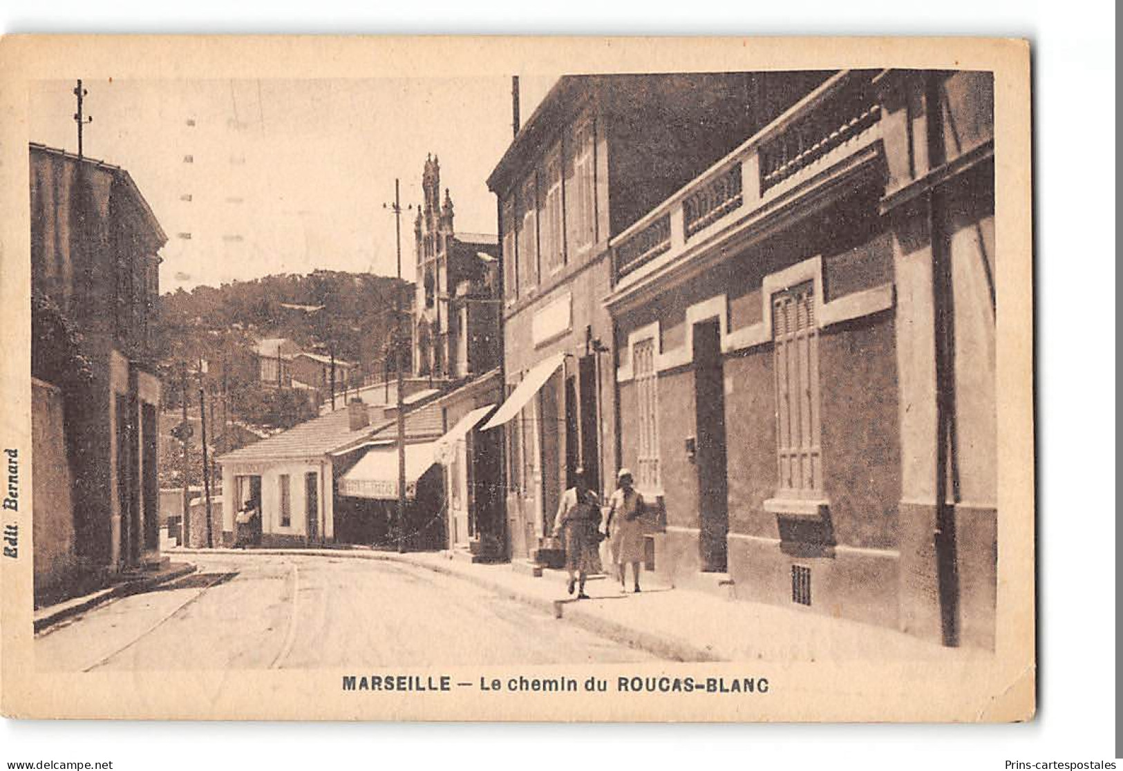CPA Marseille le Chemin du Roucas Blanc