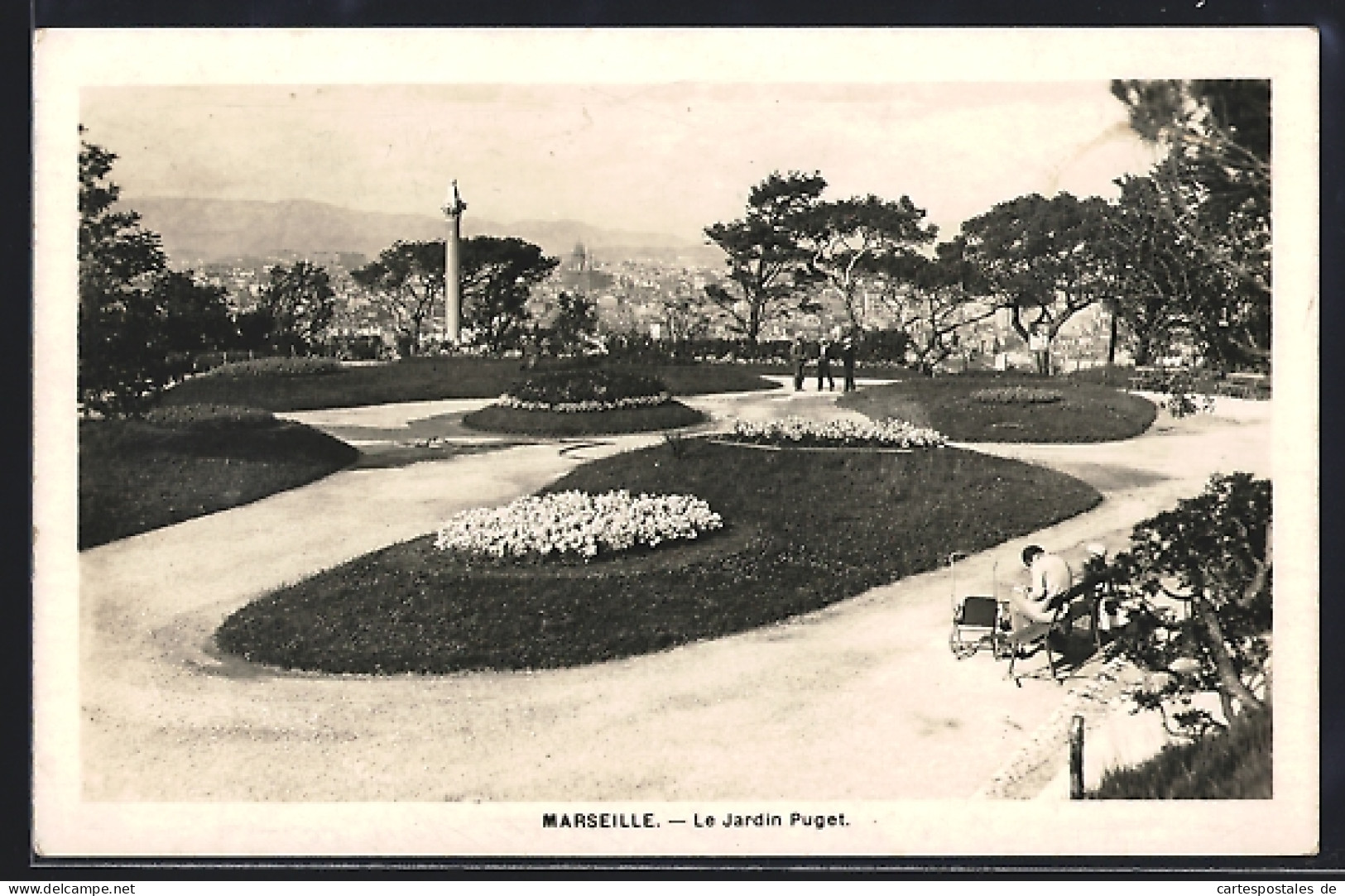 CPA Marseille, Le Jardin Puget