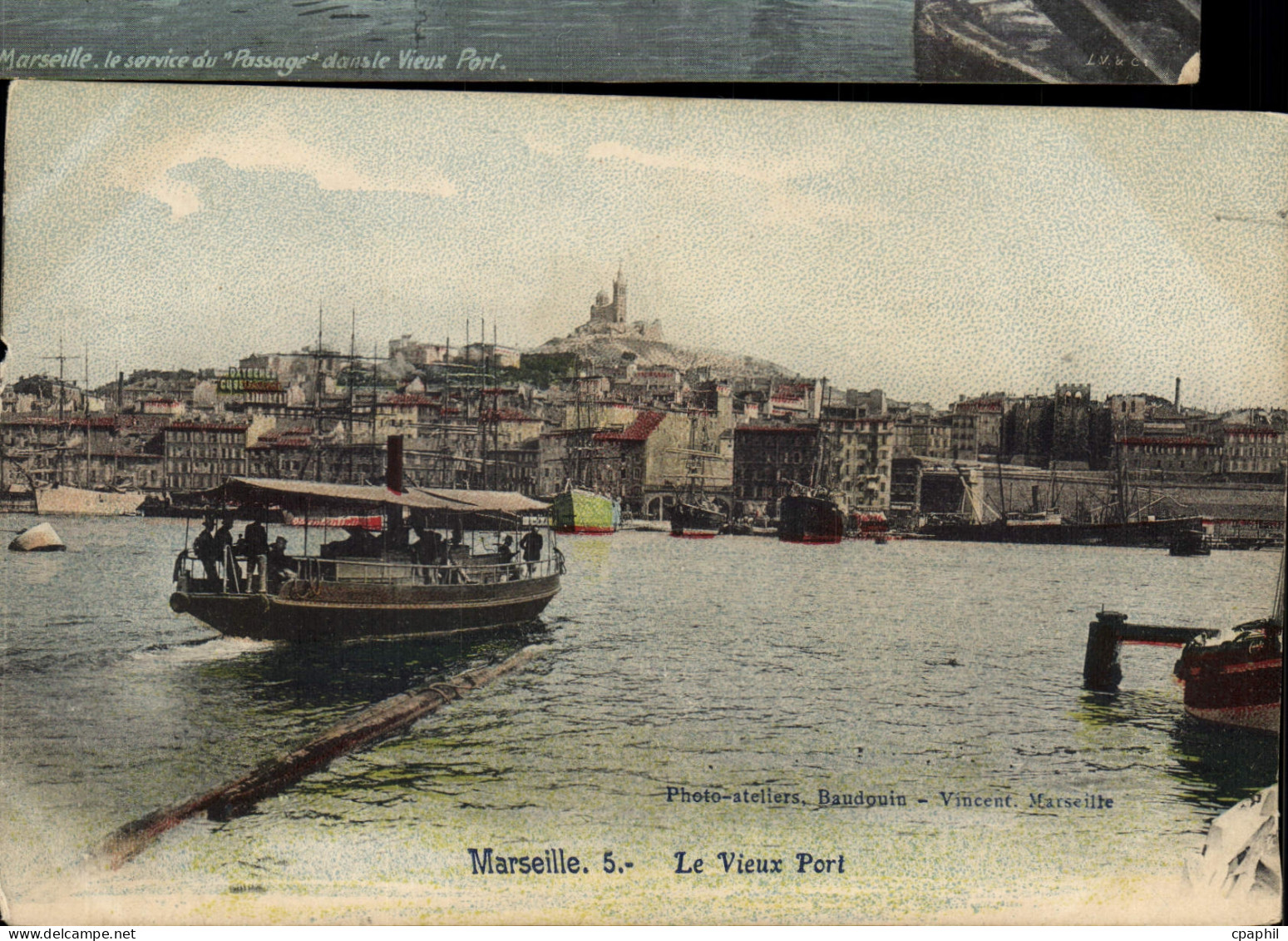 CPA Marseille Le Vieux Port