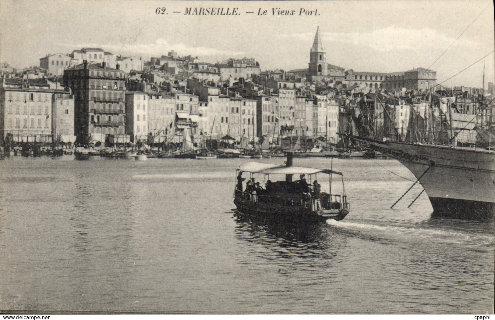 CPA Marseille Le Vieux Port