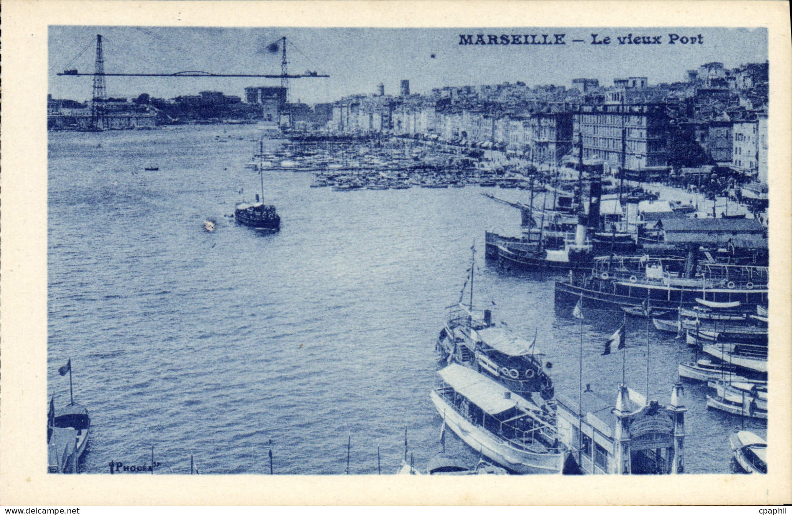 CPA Marseille Le Vieux Port Bateaux