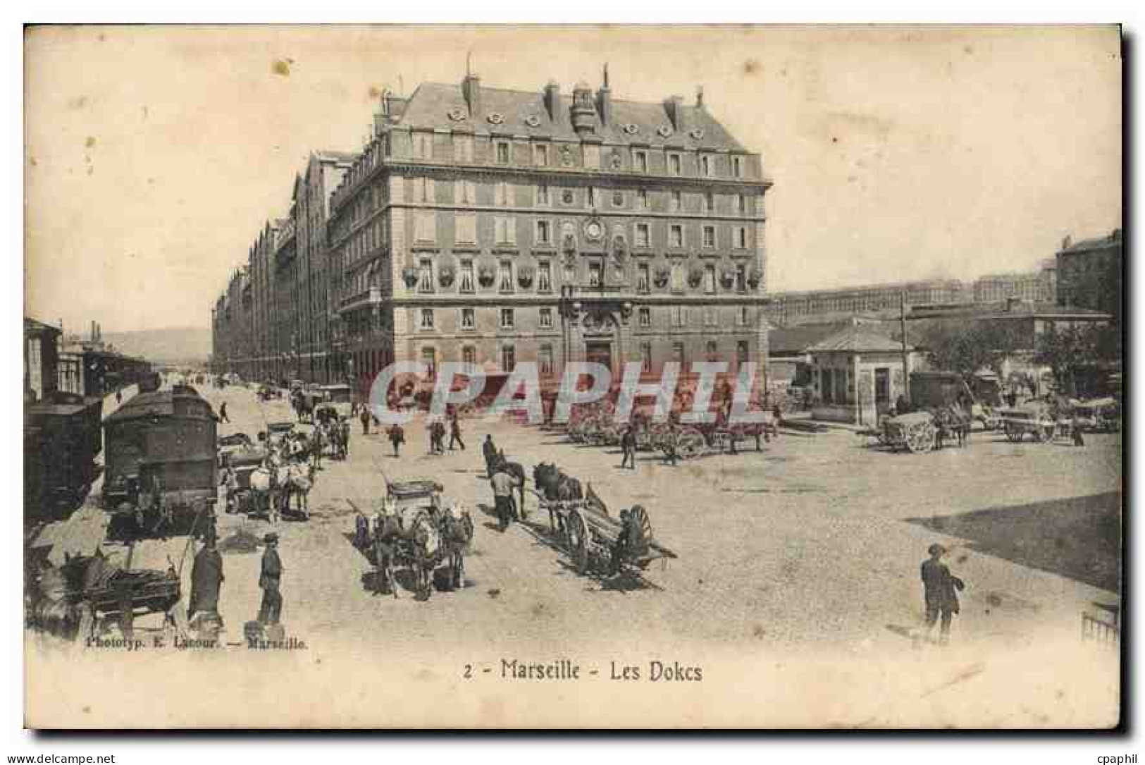 CPA Marseille Les Docks