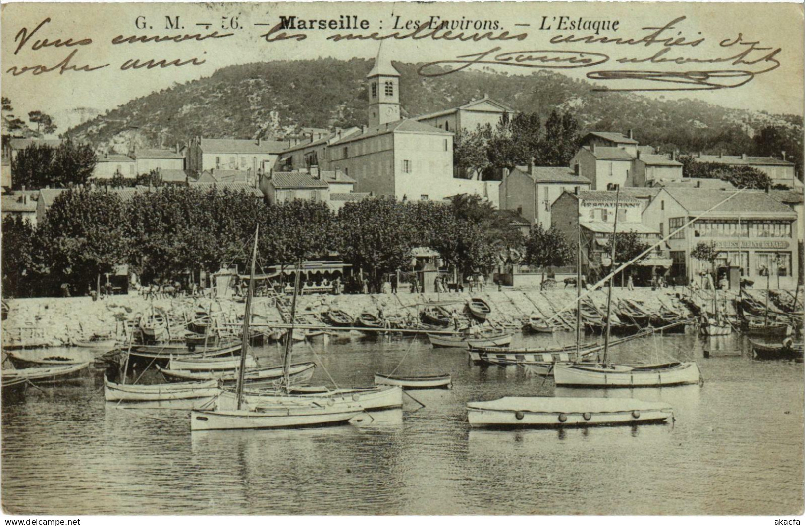 CPA MARSEILLE - Les Env. L'ESTAQUE (986424)