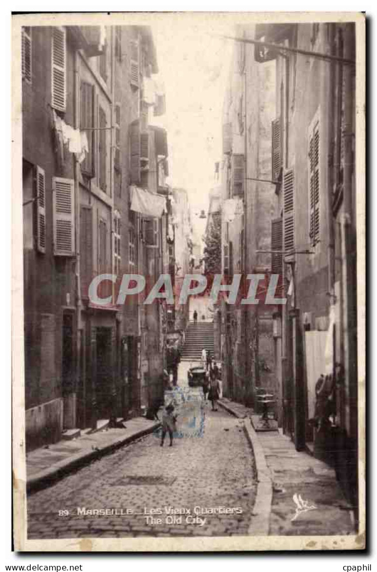 CPA Marseille Les Vieux Quartiers