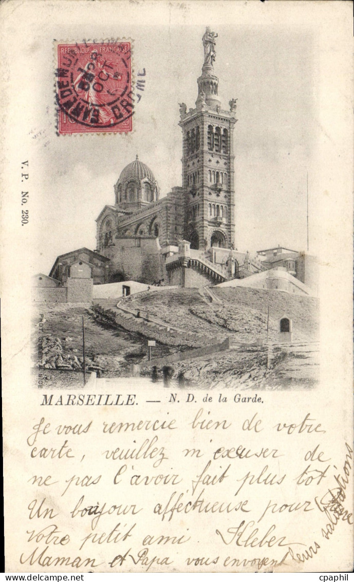 CPA Marseille N D de la Garde
