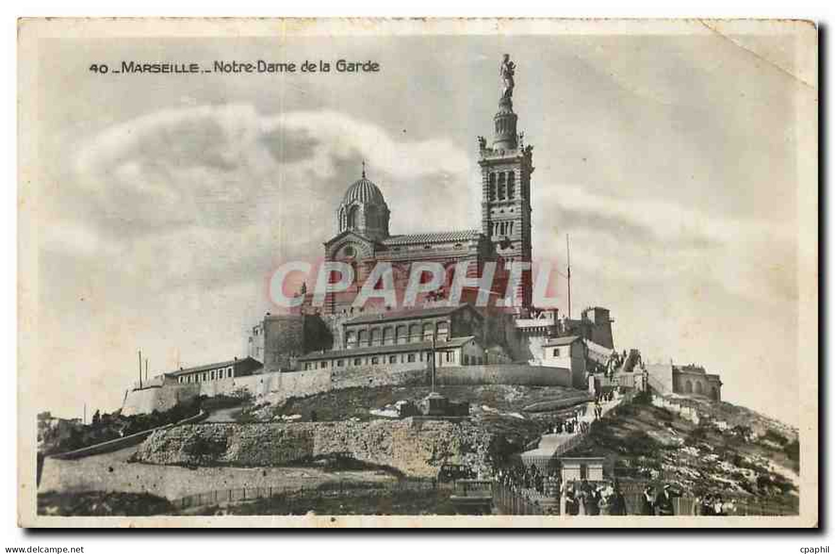 CPA Marseille Notre Dame de la Garde