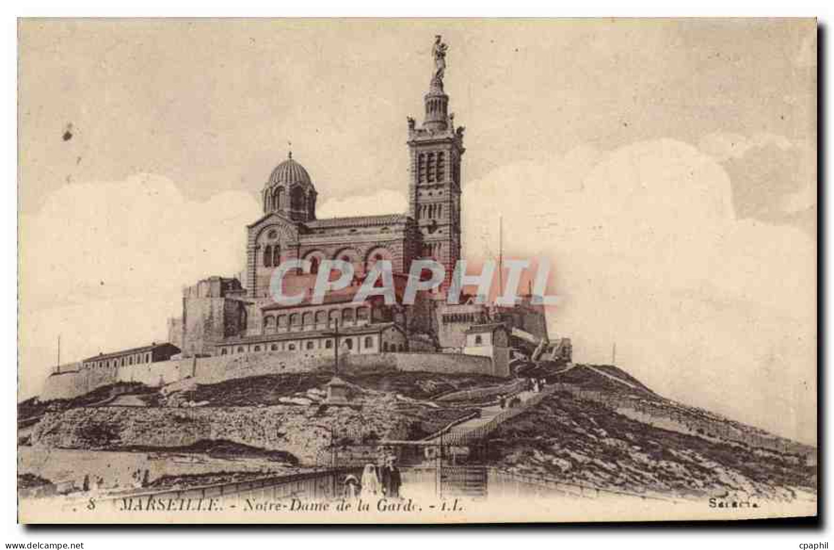 CPA Marseille Notre Dame de la Garde