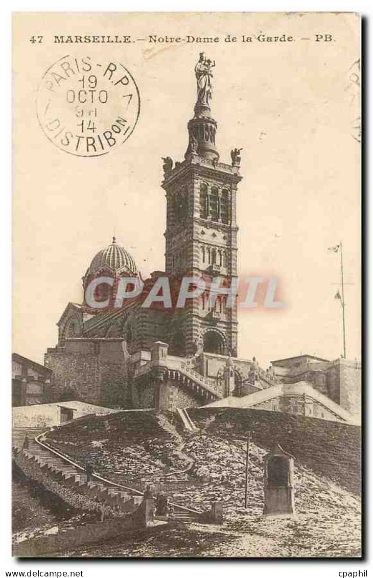 CPA Marseille Notre Dame de la Garde