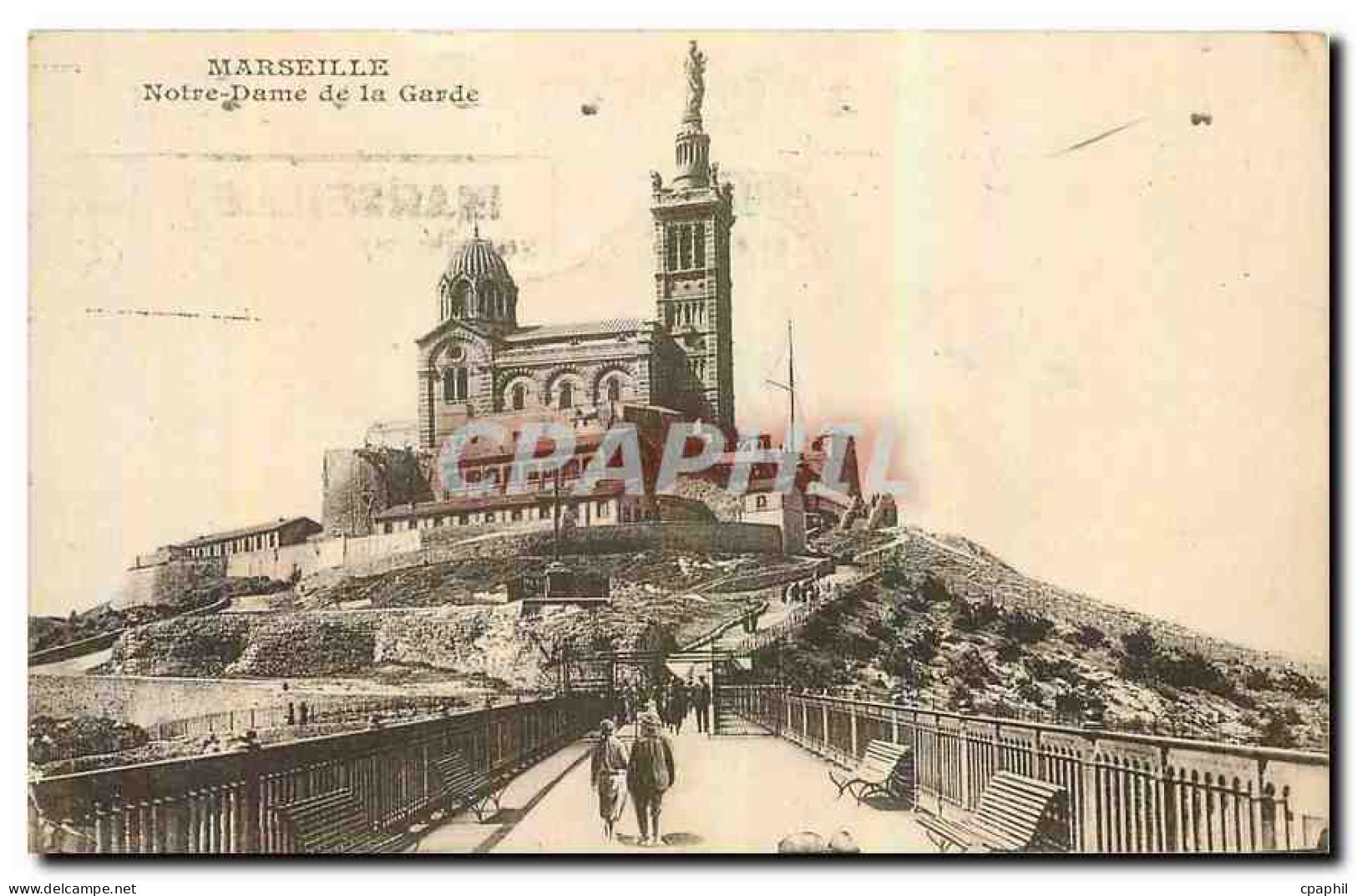 CPA Marseille Notre Dame de la Garde