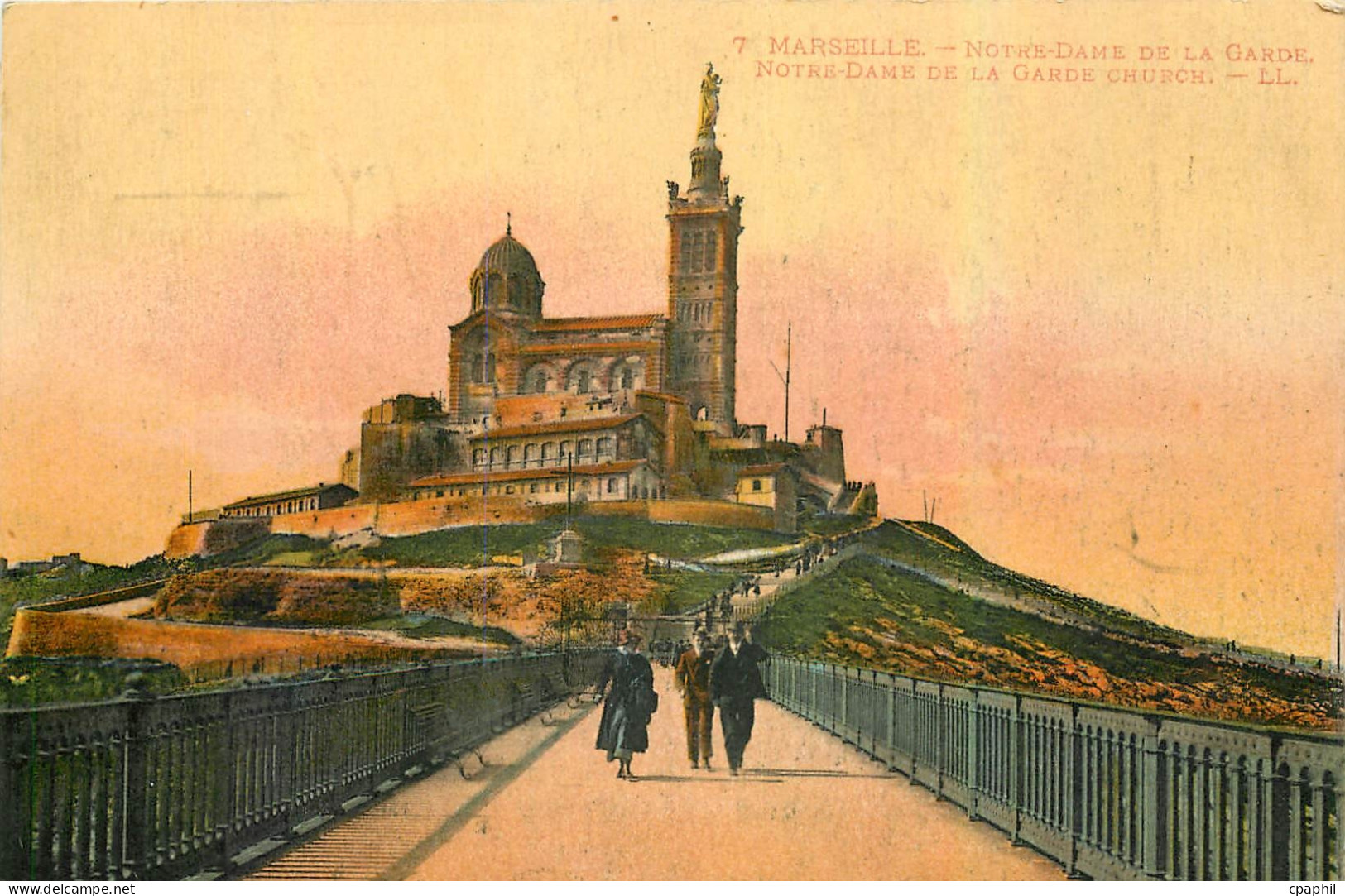 CPA Marseille Notre Dame de la Garde