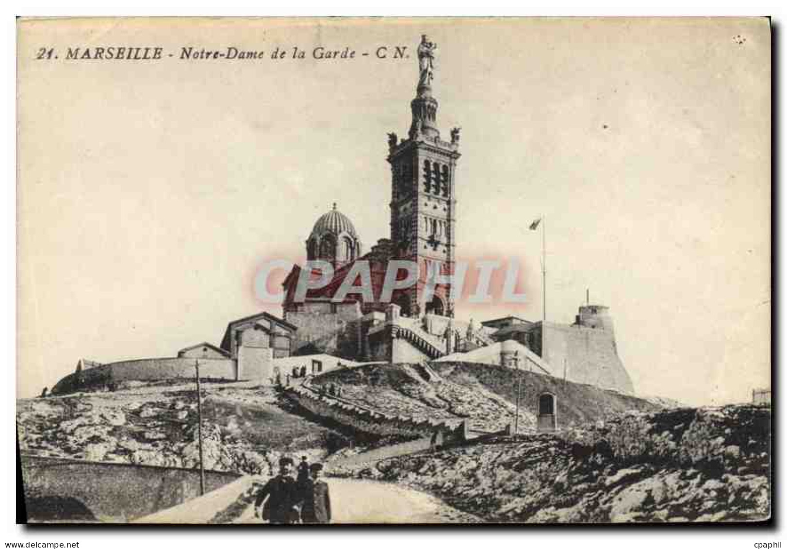 CPA Marseille Notre Dame de la Garde