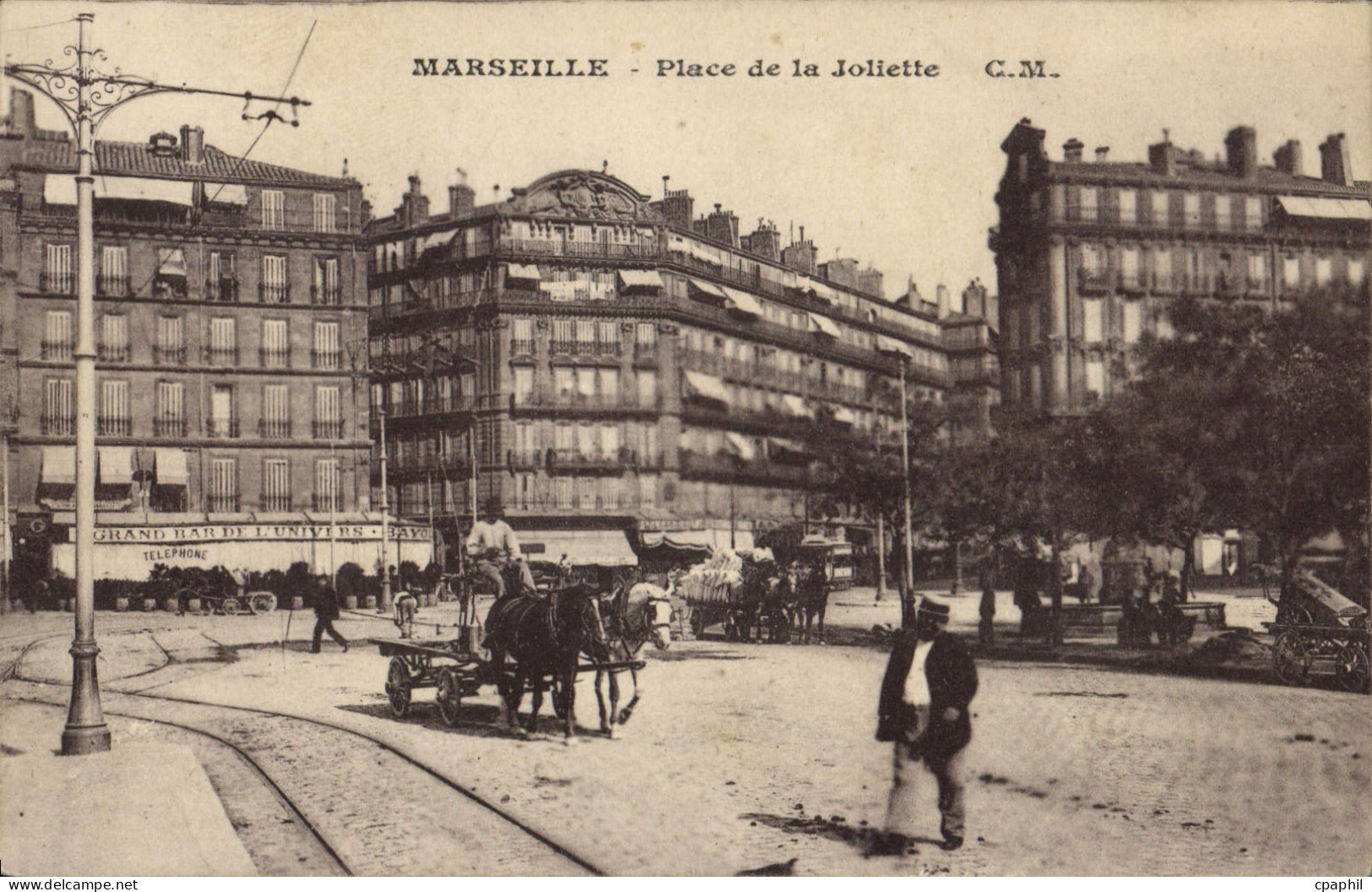 CPA Marseille Place de la Joliette