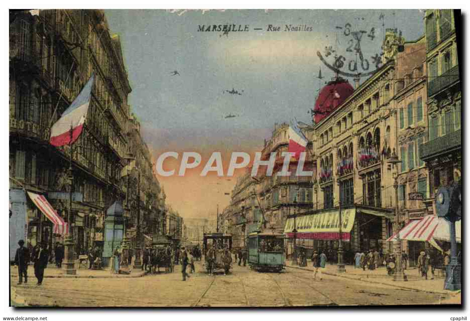 CPA Marseille Rue Noailles
