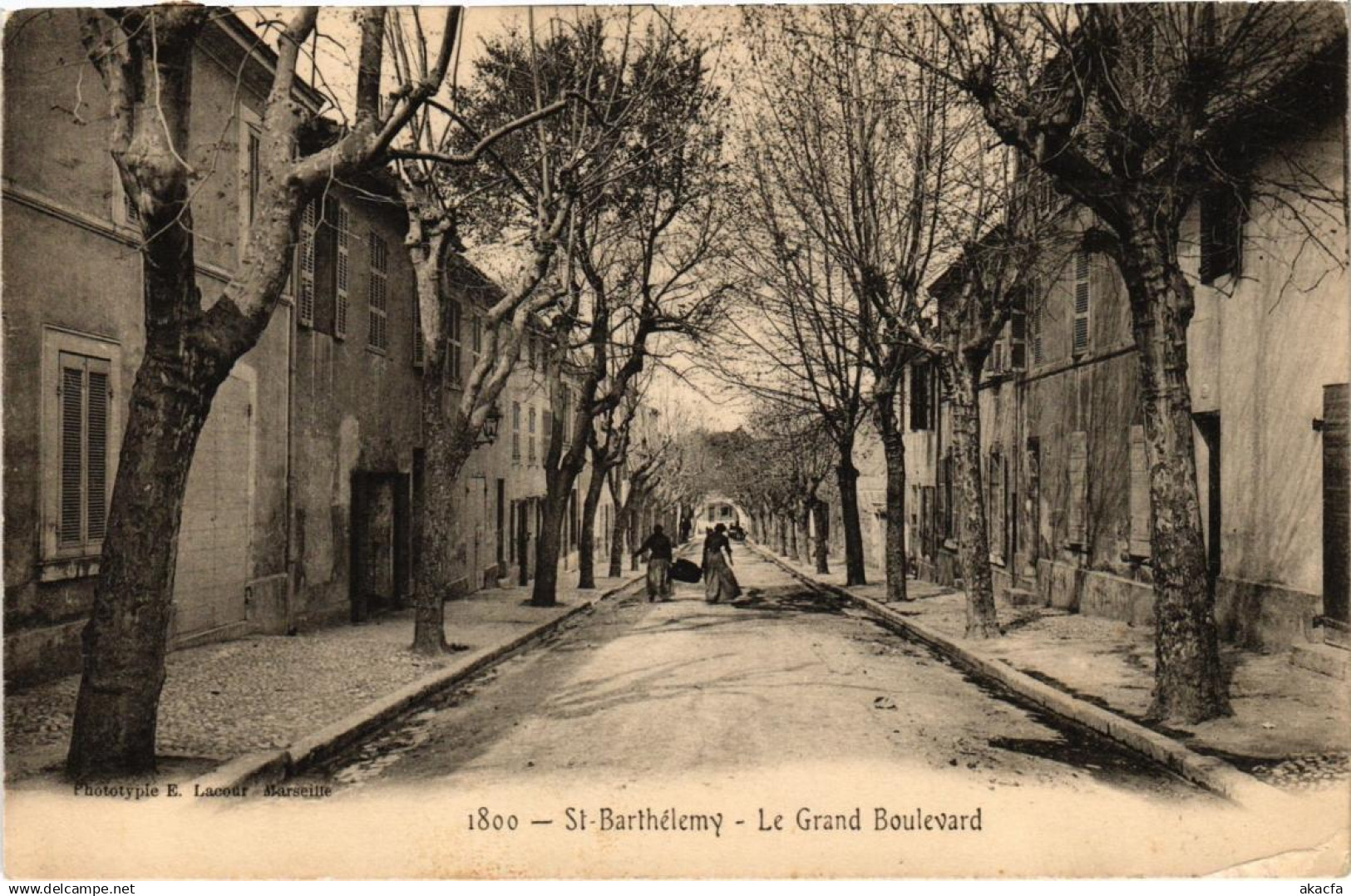 CPA MARSEILLE - St-Barthelemy Le Grand Boulevard (986033)