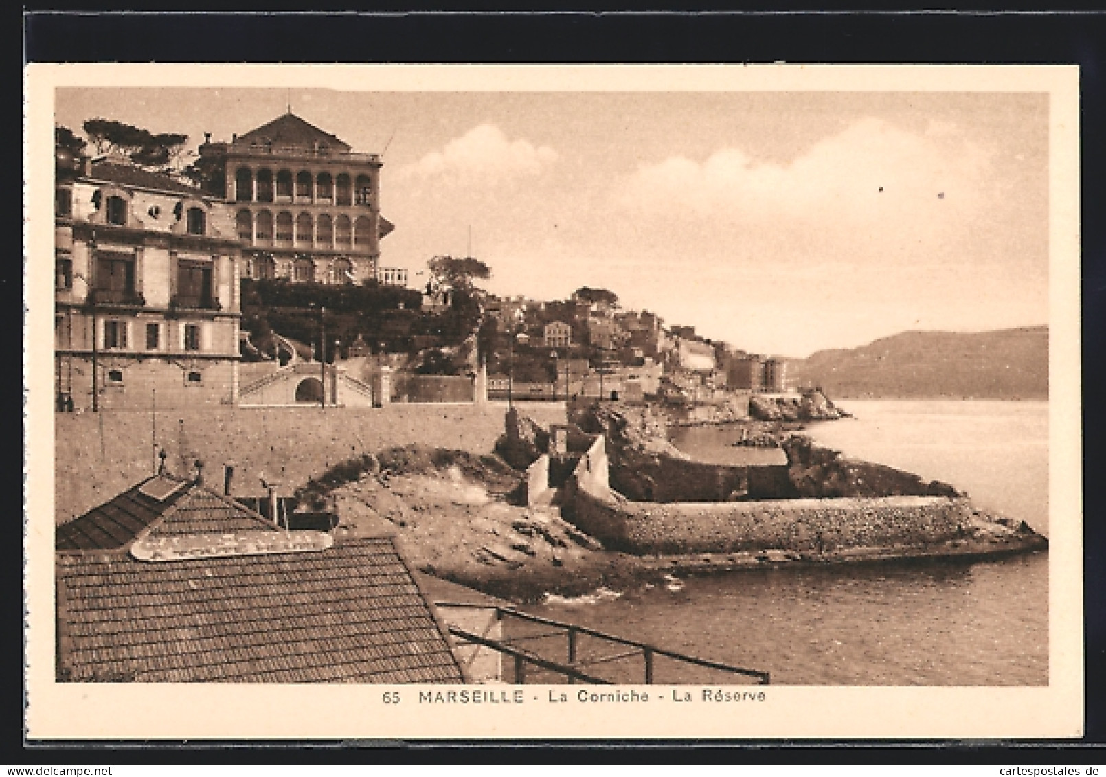 CPA Marseilles, La Corniche, La Réserve