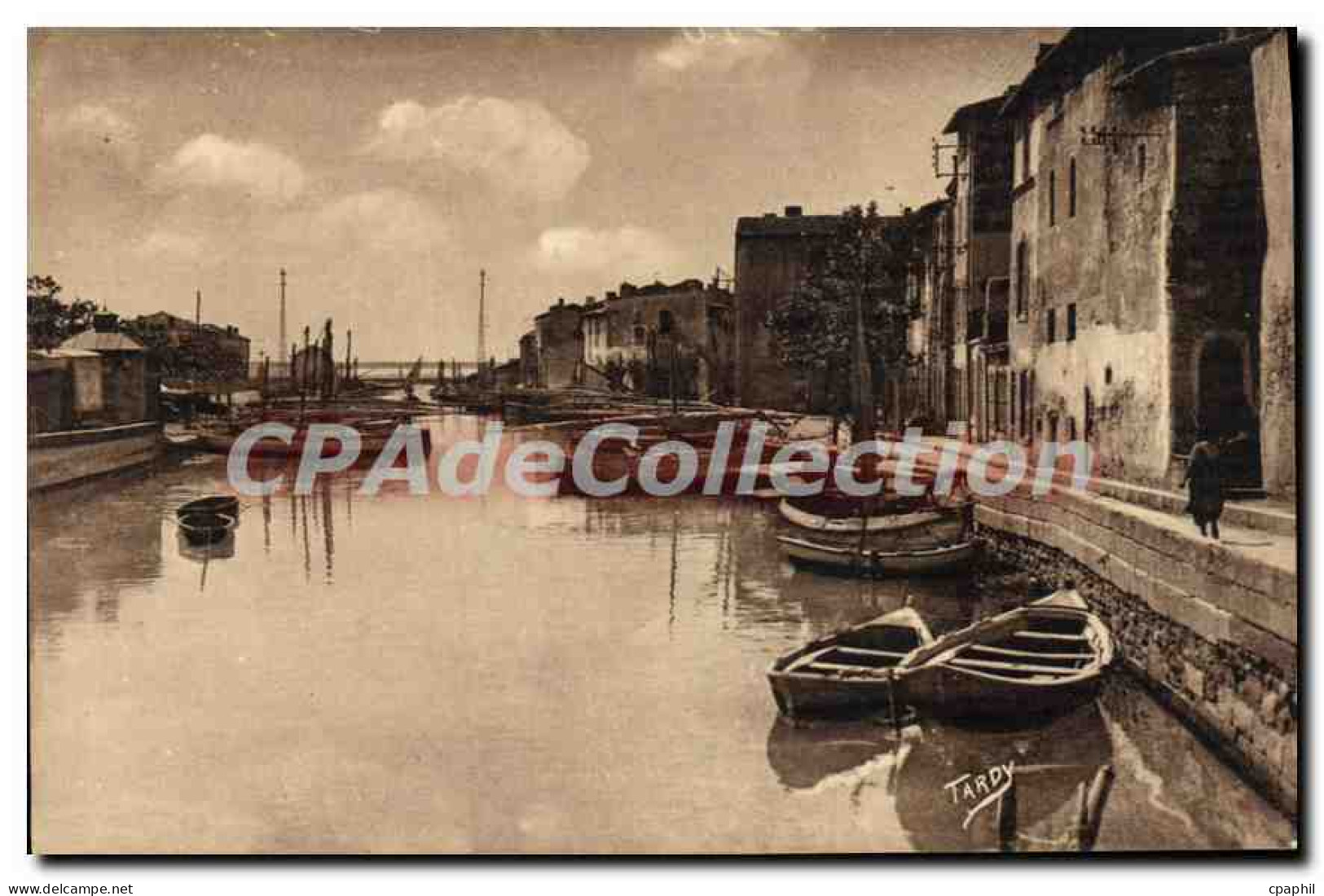 CPA Martigues Le Quai Marceau