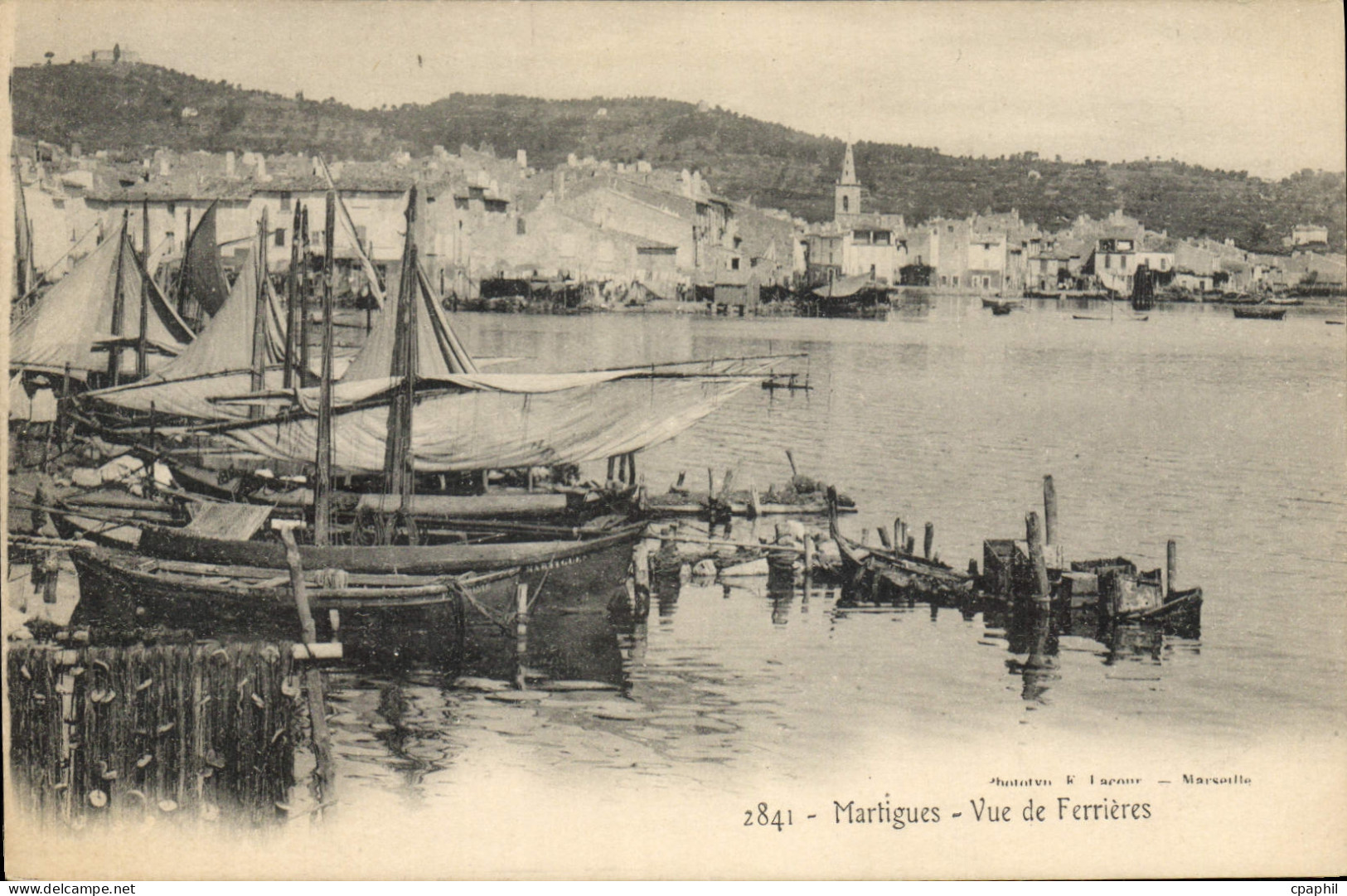 CPA Martigues Vue De Ferrieres
