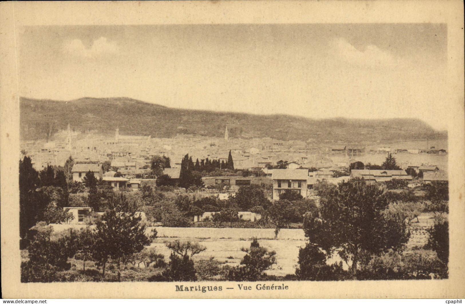 CPA Martigues Vue Generale