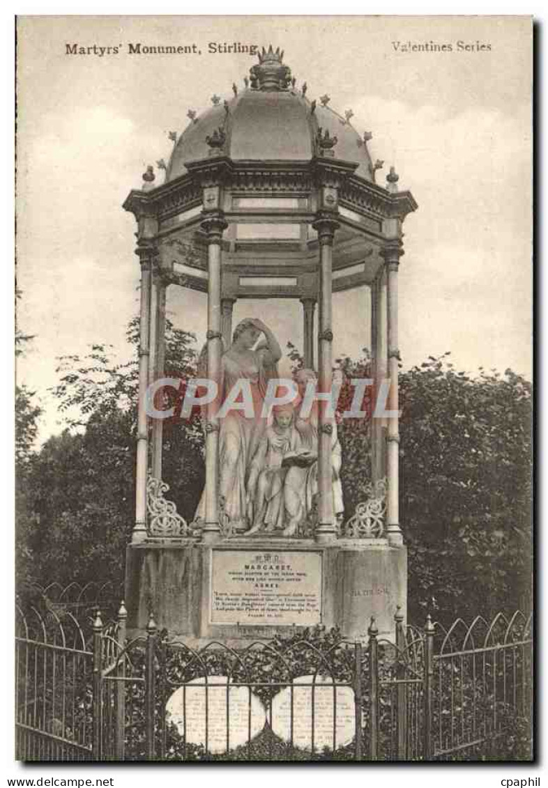 CPA Martyr's Monument Stirling