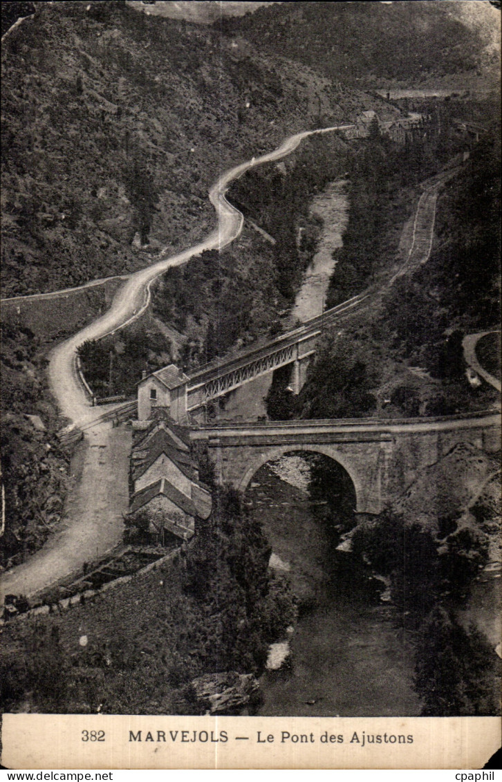 CPA Marvejols Le Pont des Ajustons