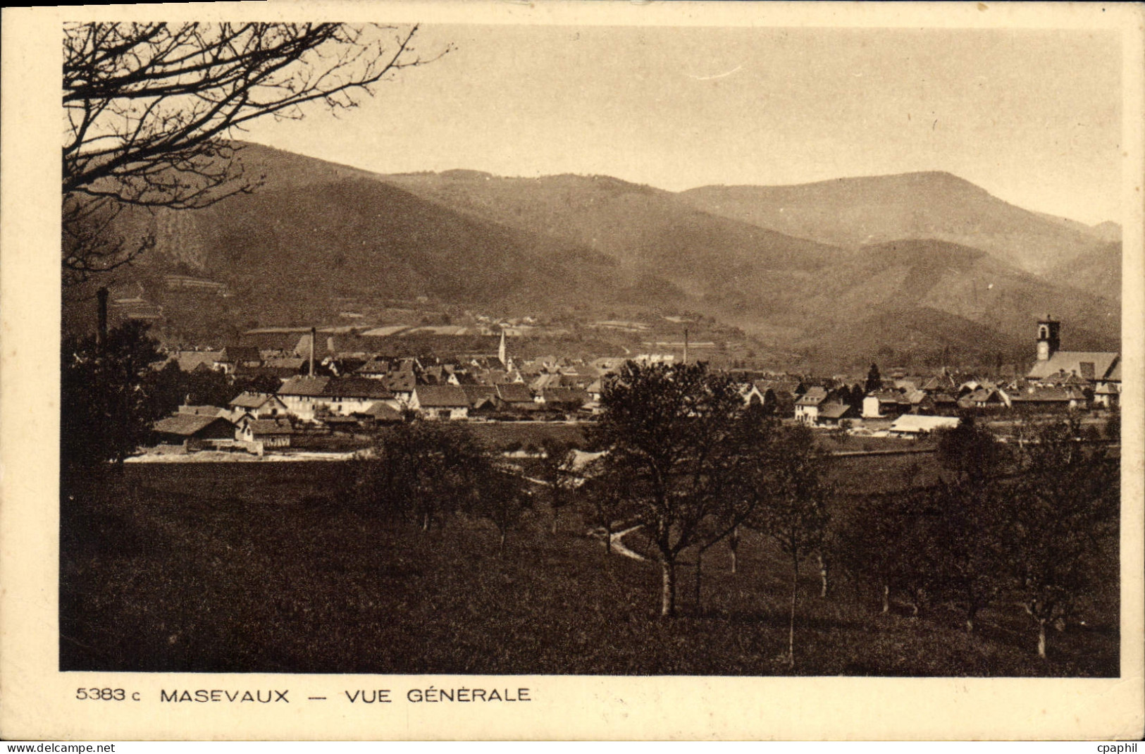 CPA Masevaux Vue Generale