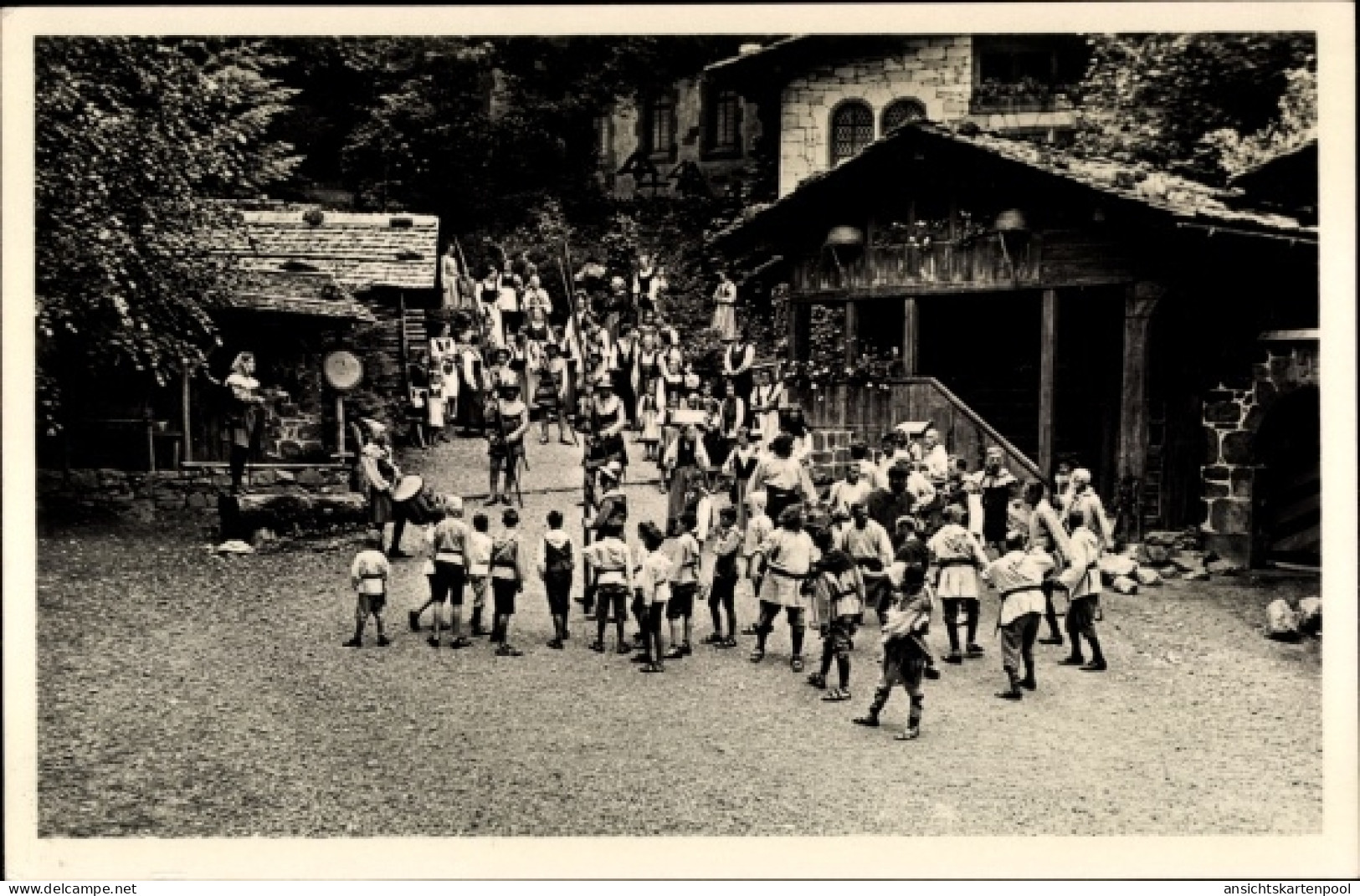 CPA Matten bei Interlaken Kt. Bern Schweiz, Tell-Freilichtspiele