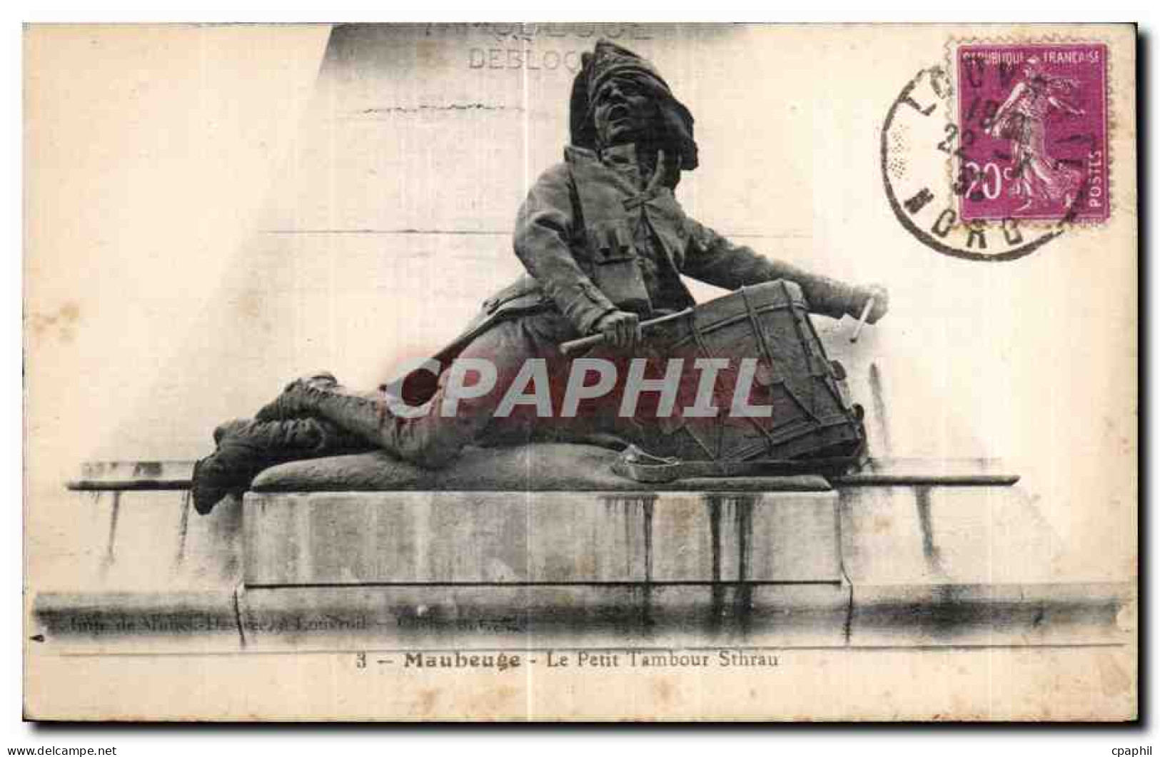 CPA Maubeuge Le Petit Tambour Sthrau