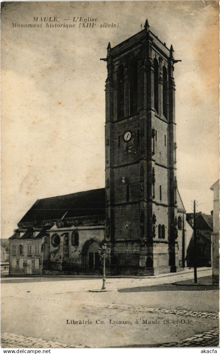 CPA Maule Eglise (1449607)
