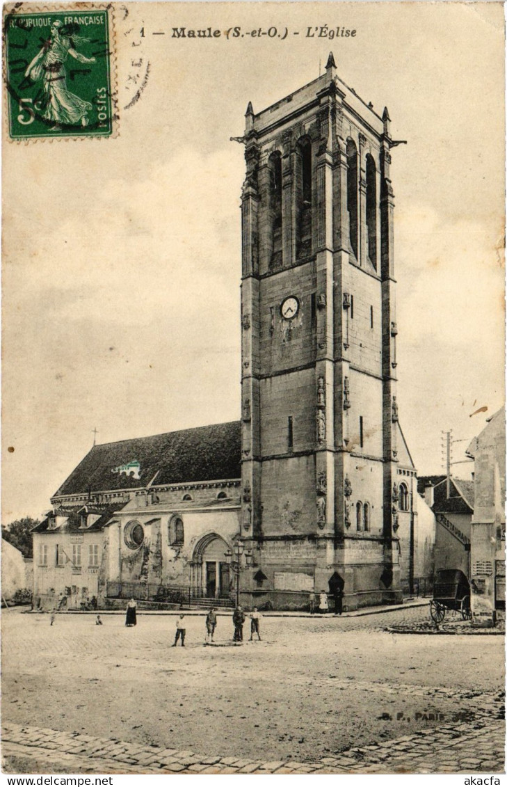 CPA Maule Eglise (1449613)