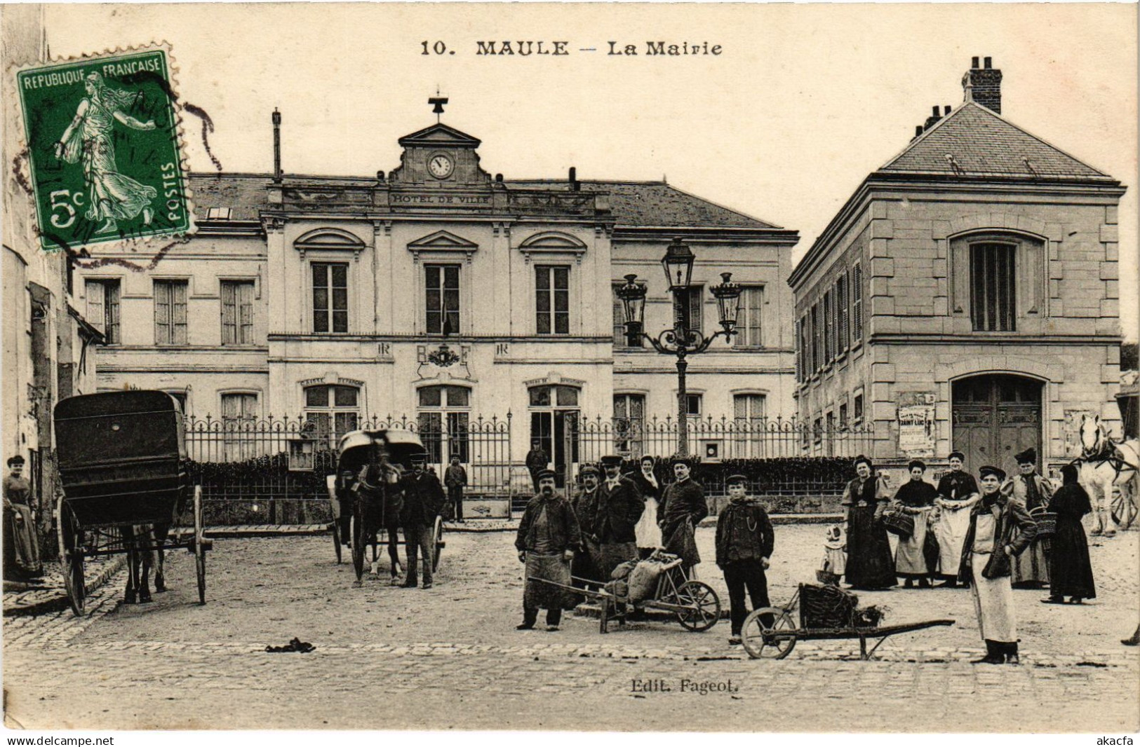 CPA Maule la Mairie (1449612)