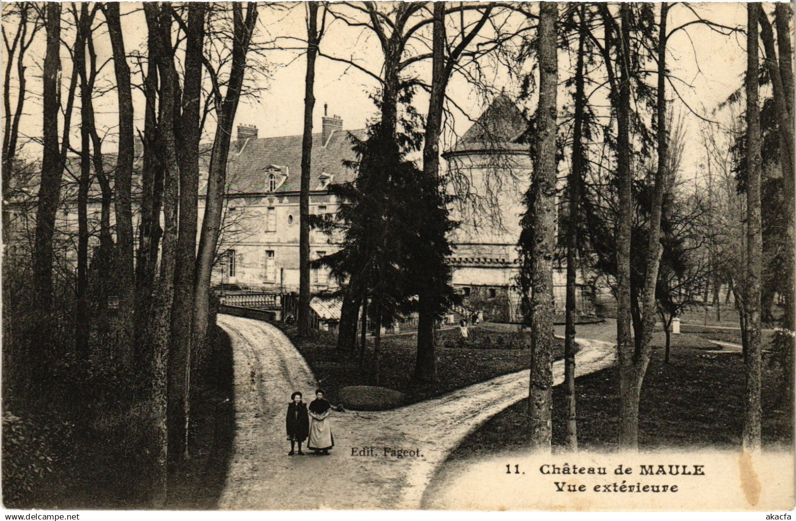 CPA Maule le Chateau (1449600)