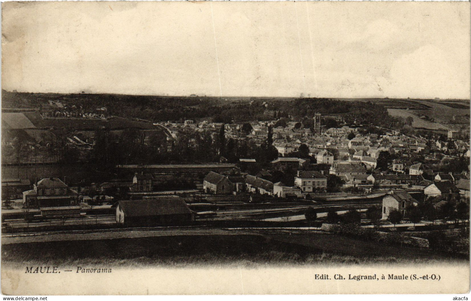 CPA Maule Panorama FRANCE (1378800)