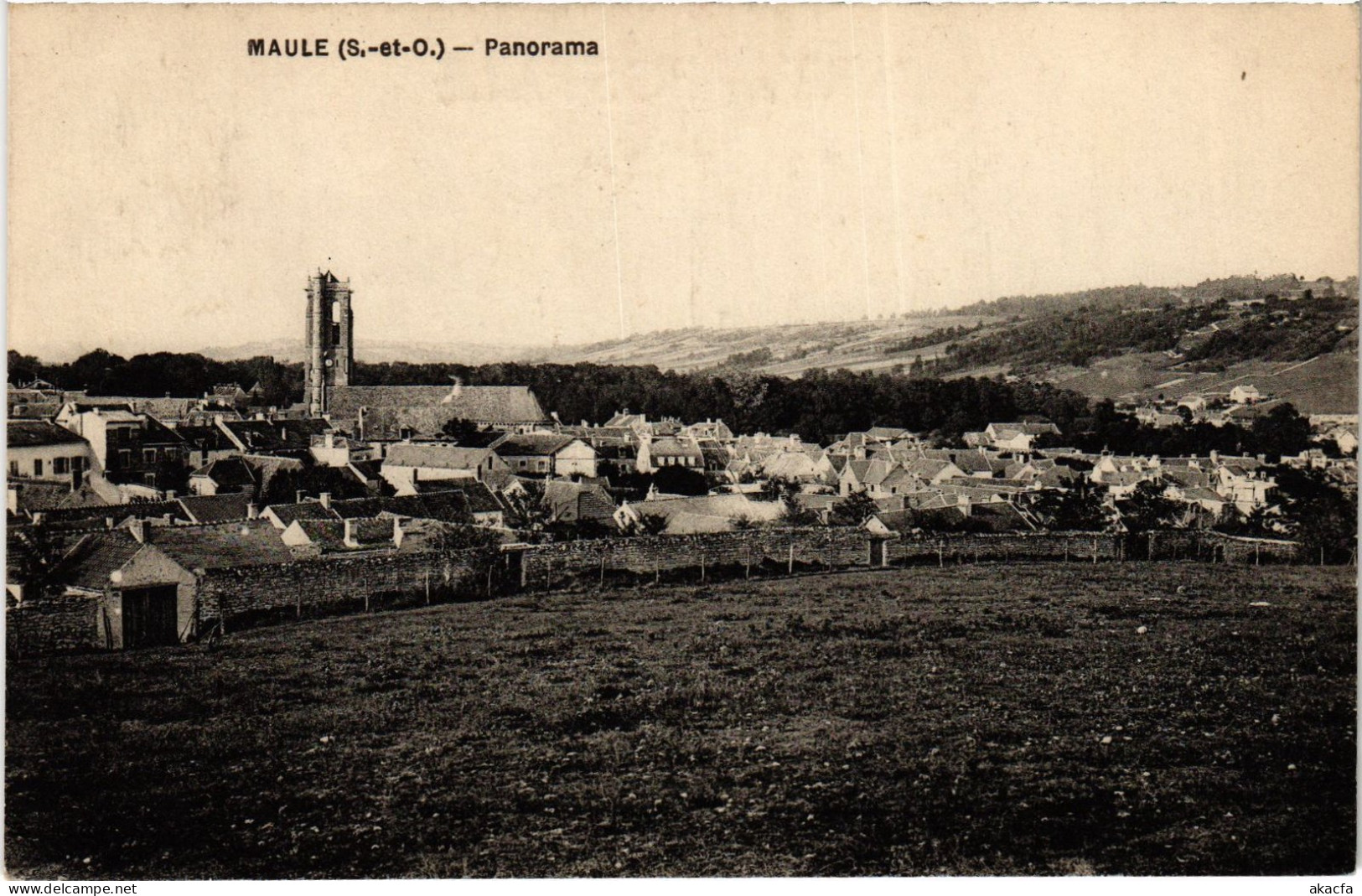 CPA Maule Panorama FRANCE (1378806)