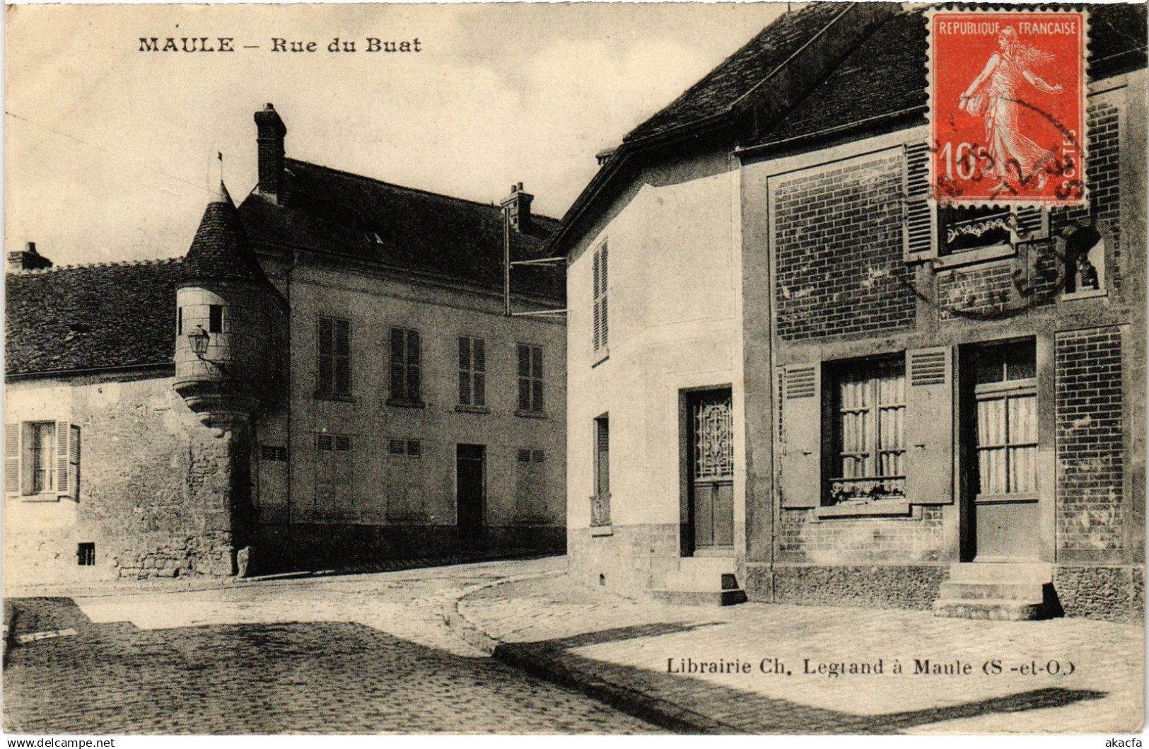 CPA Maule Rue du Buat (1449578)