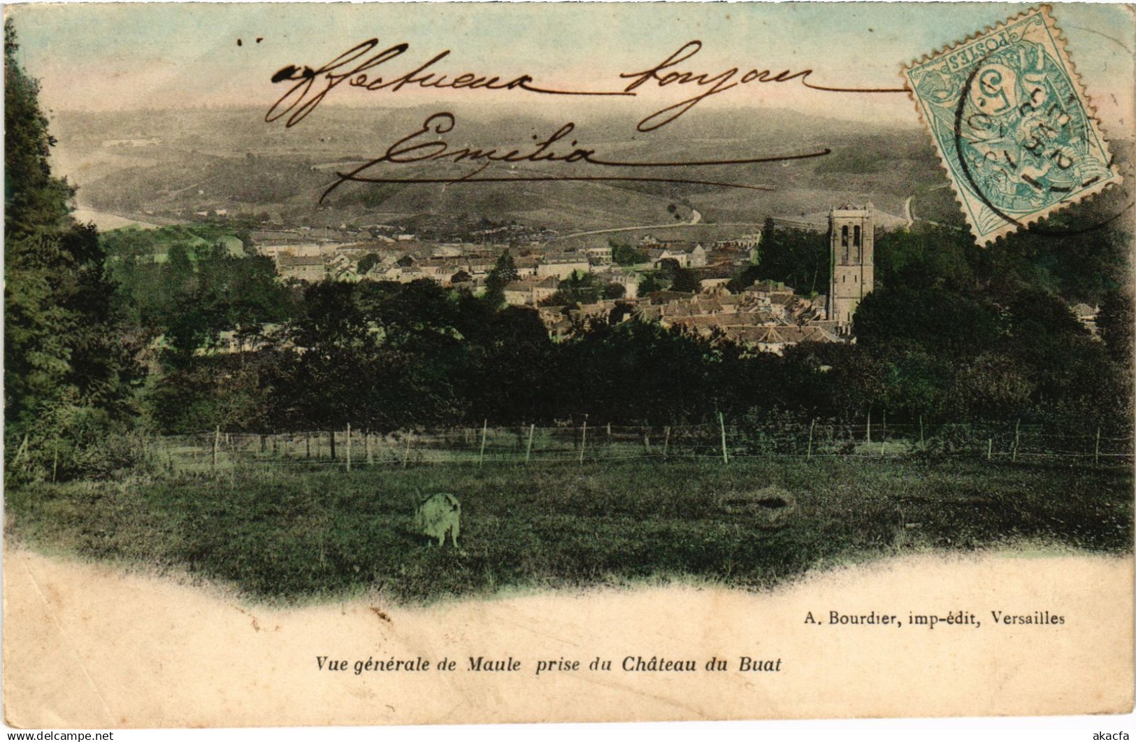 CPA Maule vue generale (1449582)