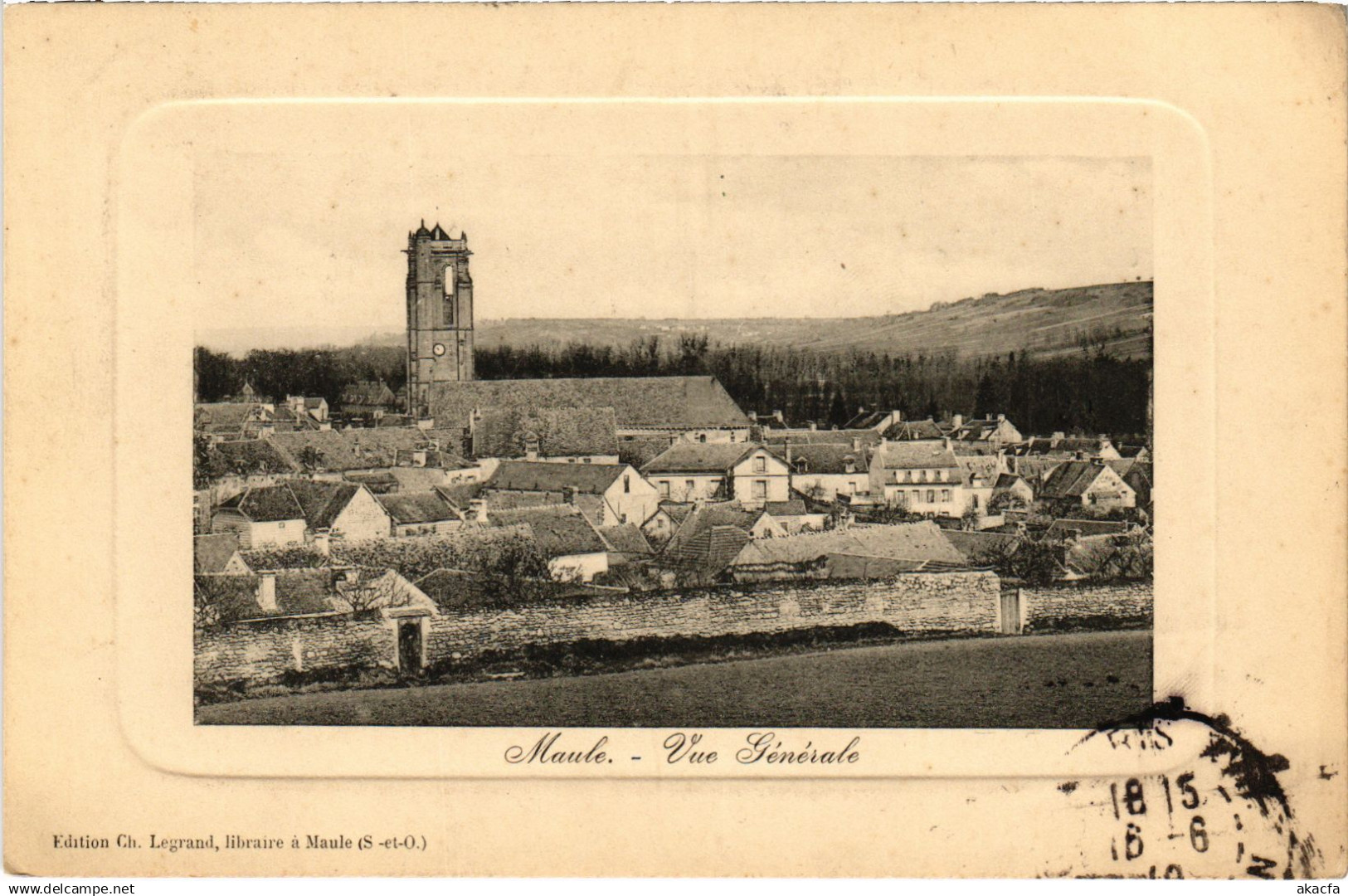 CPA Maule vue generale (1449602)