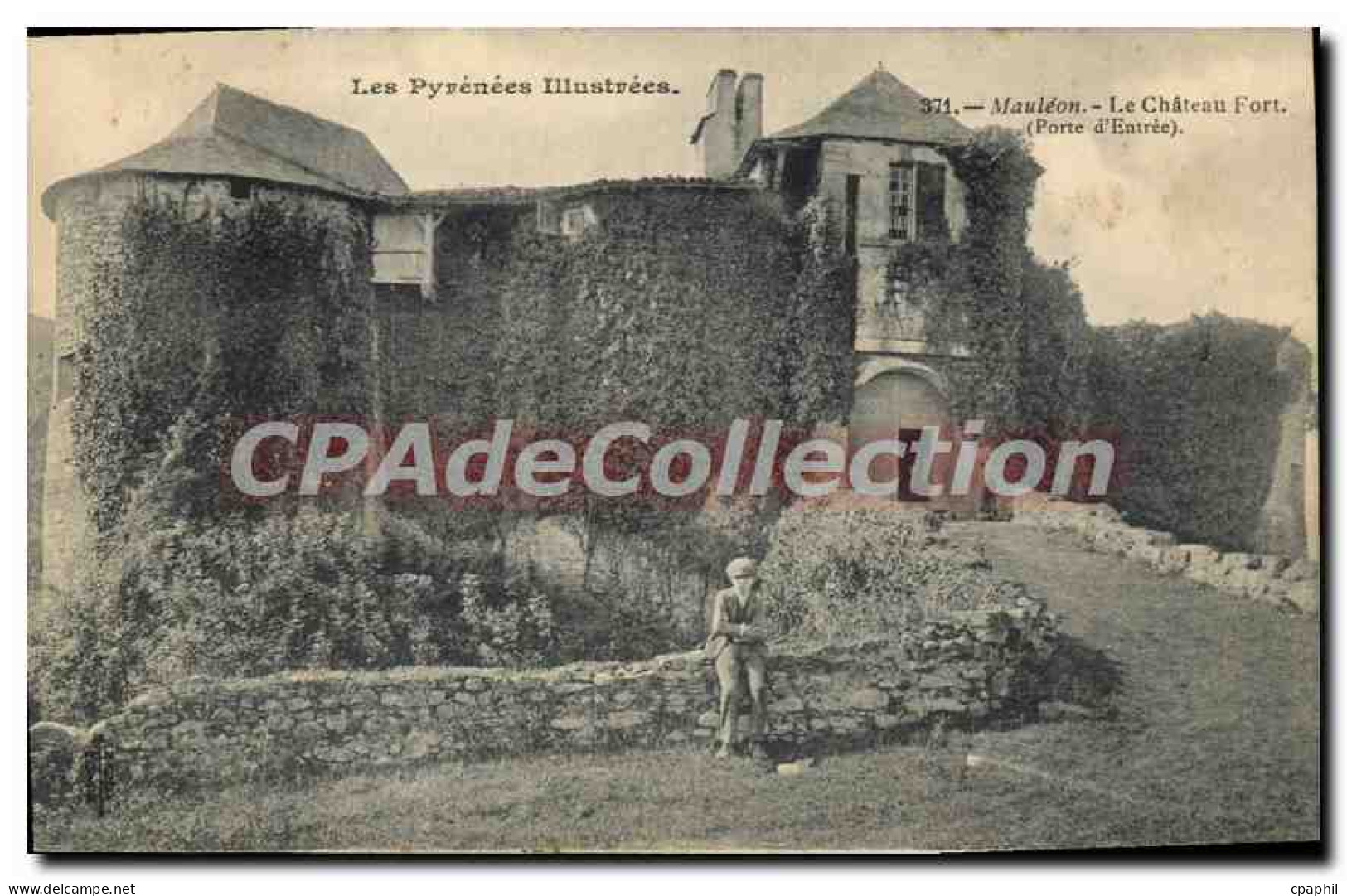 CPA Mauleon Le Chateau Fort