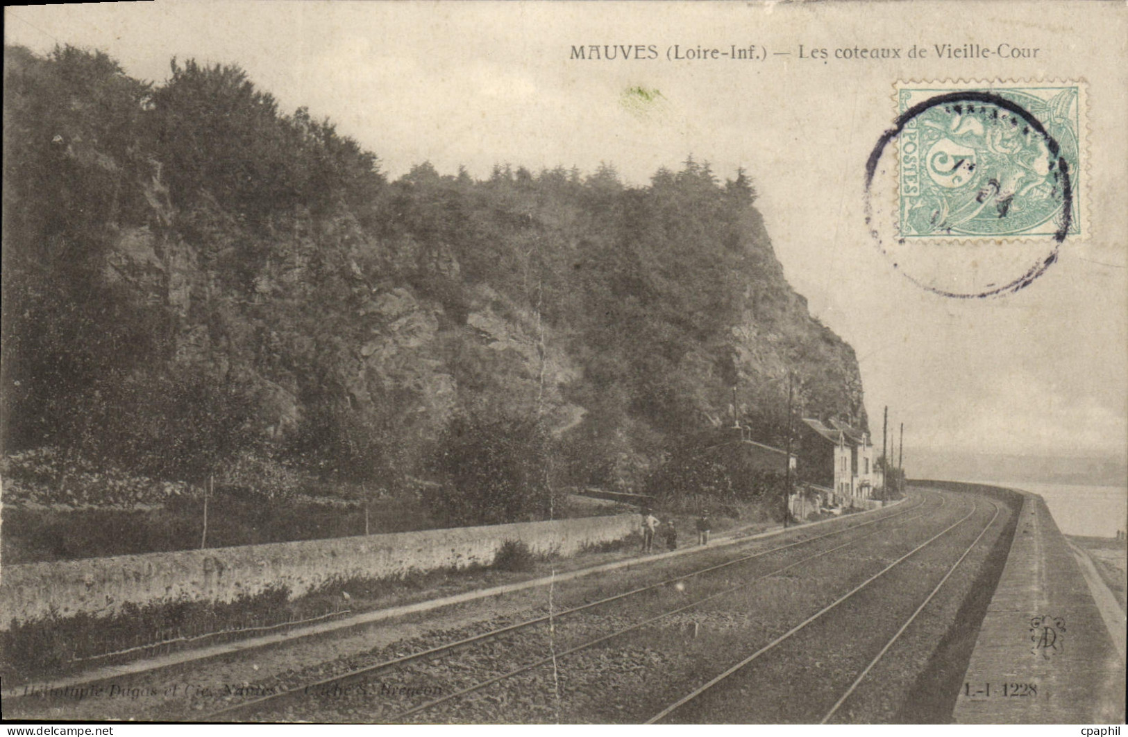 CPA Mauves Loire Inf Les coteaux de Vieille Cour
