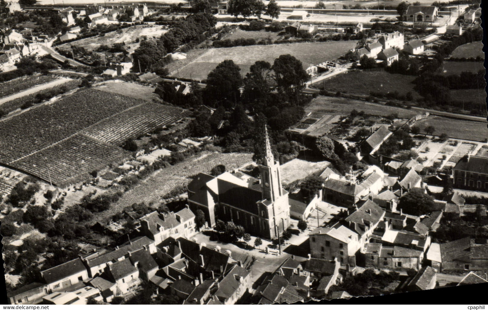 CPA Mauves sur Loire L Atlant Vue aerienne
