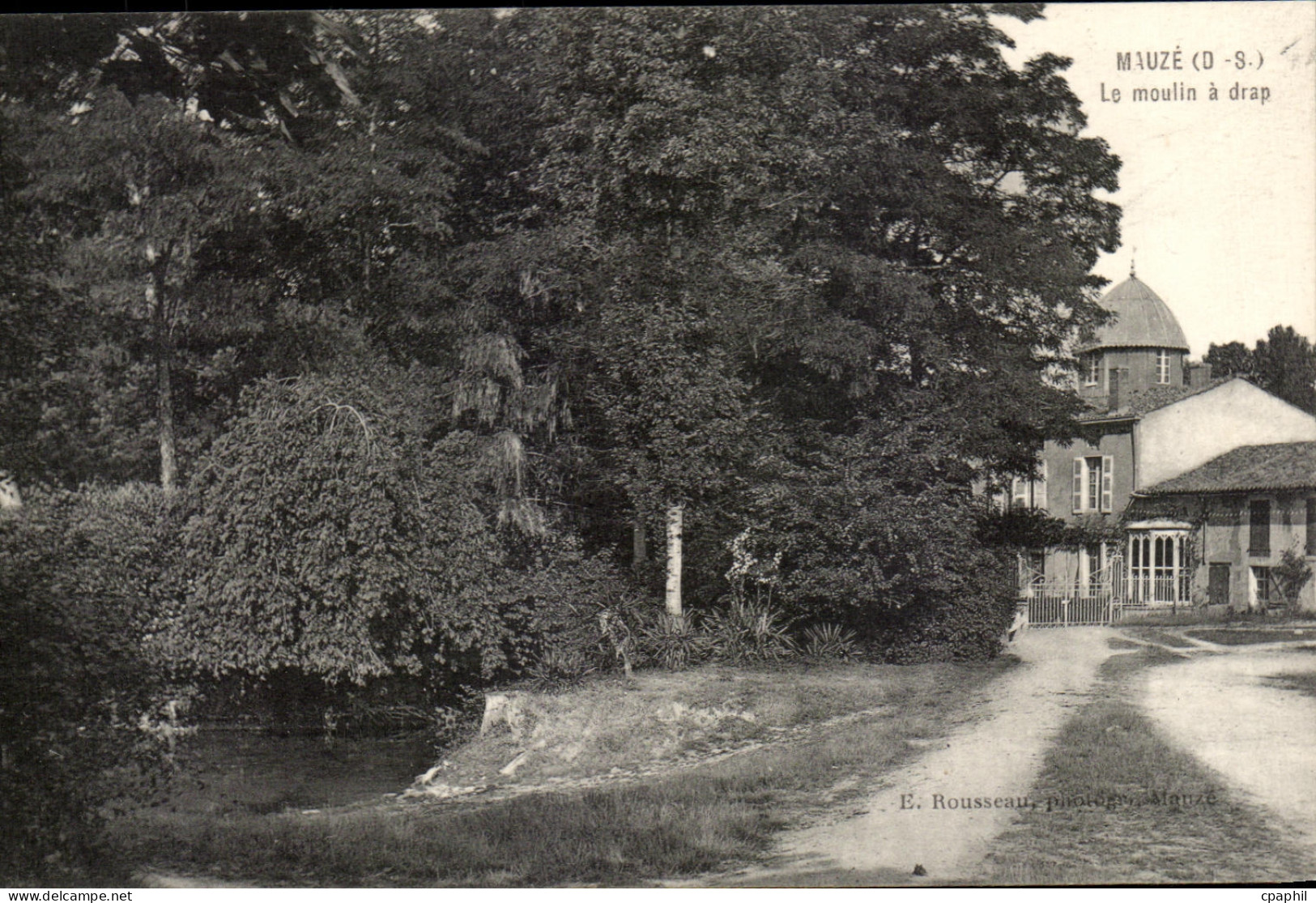 CPA Mauze Le Moulin a drap